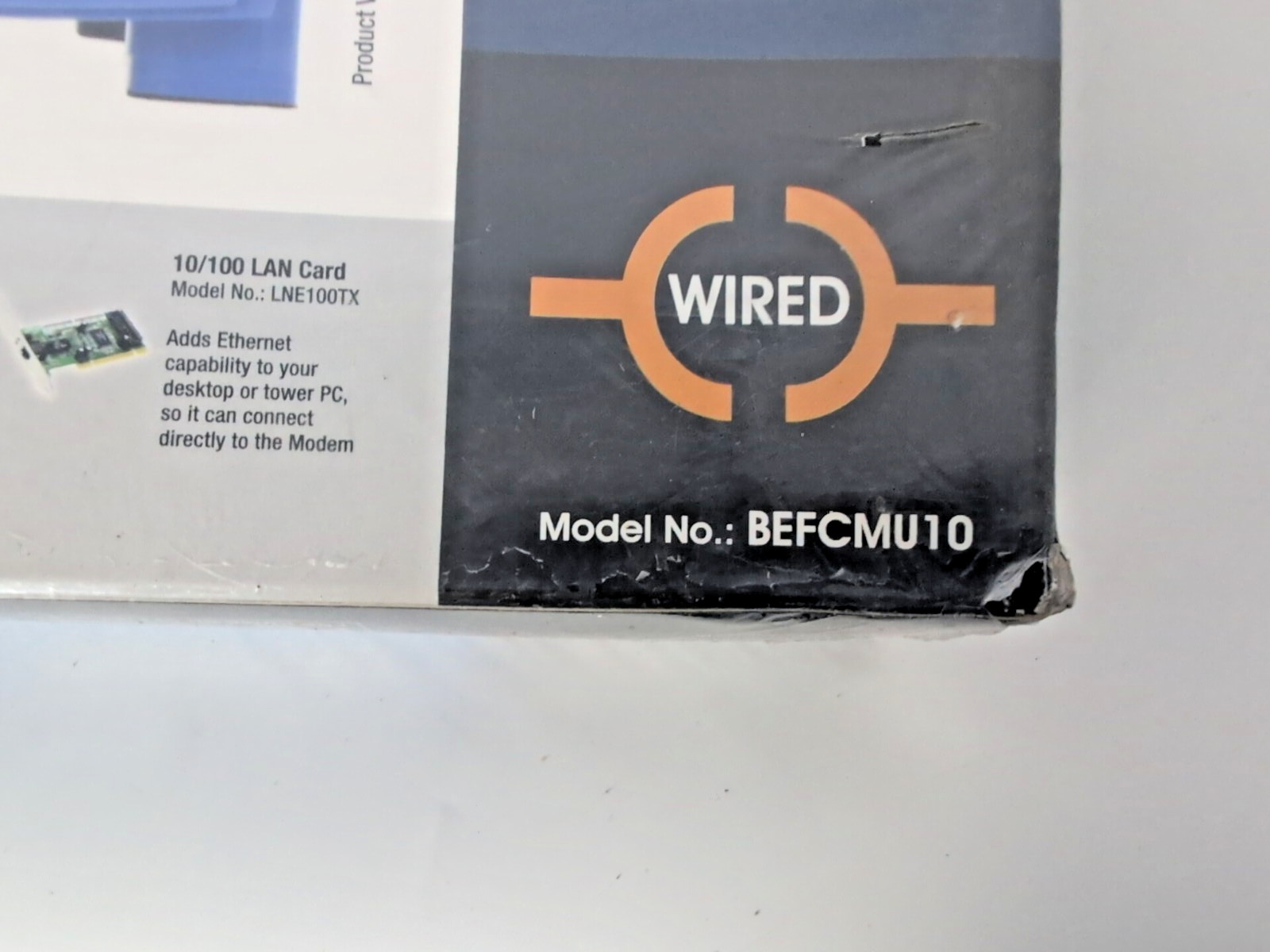 CISCO LINKSYS CABLE MODEM WITH USB AND ETHERNET CONNECTIONS BEFCMU10