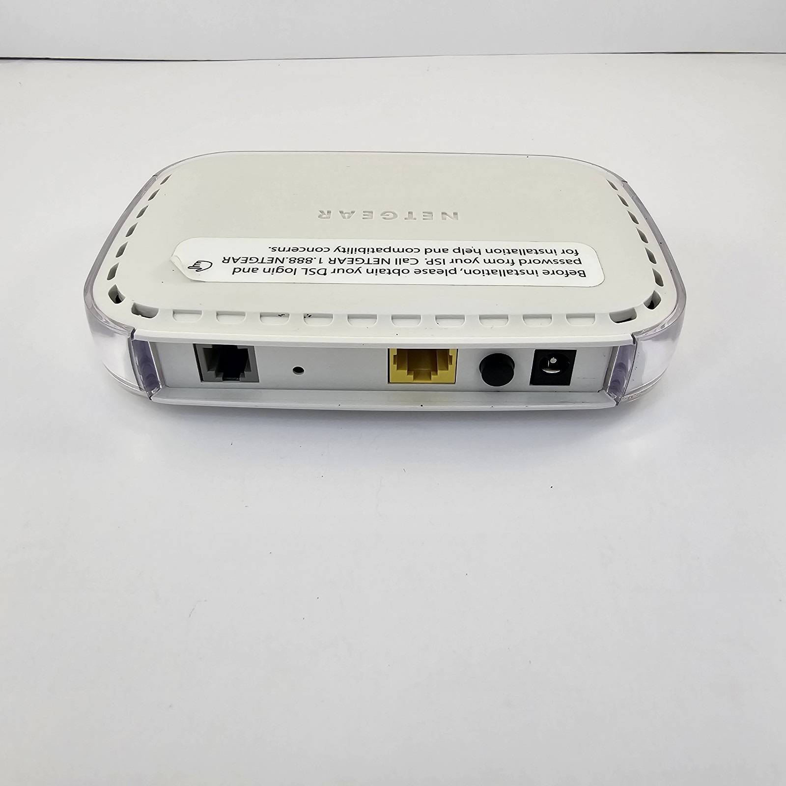 Netgear DM111PSP-100NAS ADSL2+ Wired Modem Single Ethernet Port, DSL Broadband