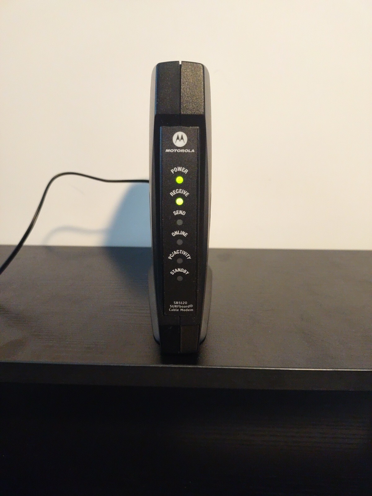 Motorola SURFboard SB5120 Surf Board USB Cable Modem POWER ADAPTER NOT INCLUDED
