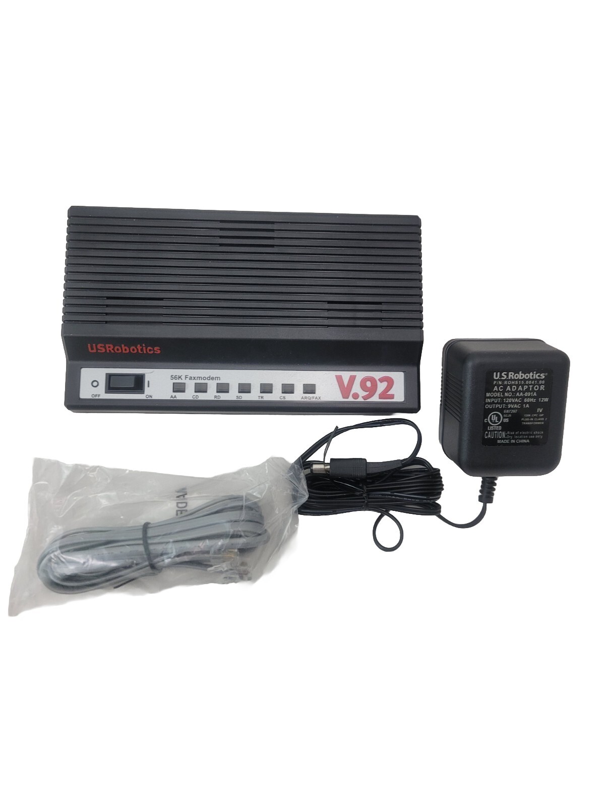 USRobotics 56K External Faxmodem v.92 Model# 5686