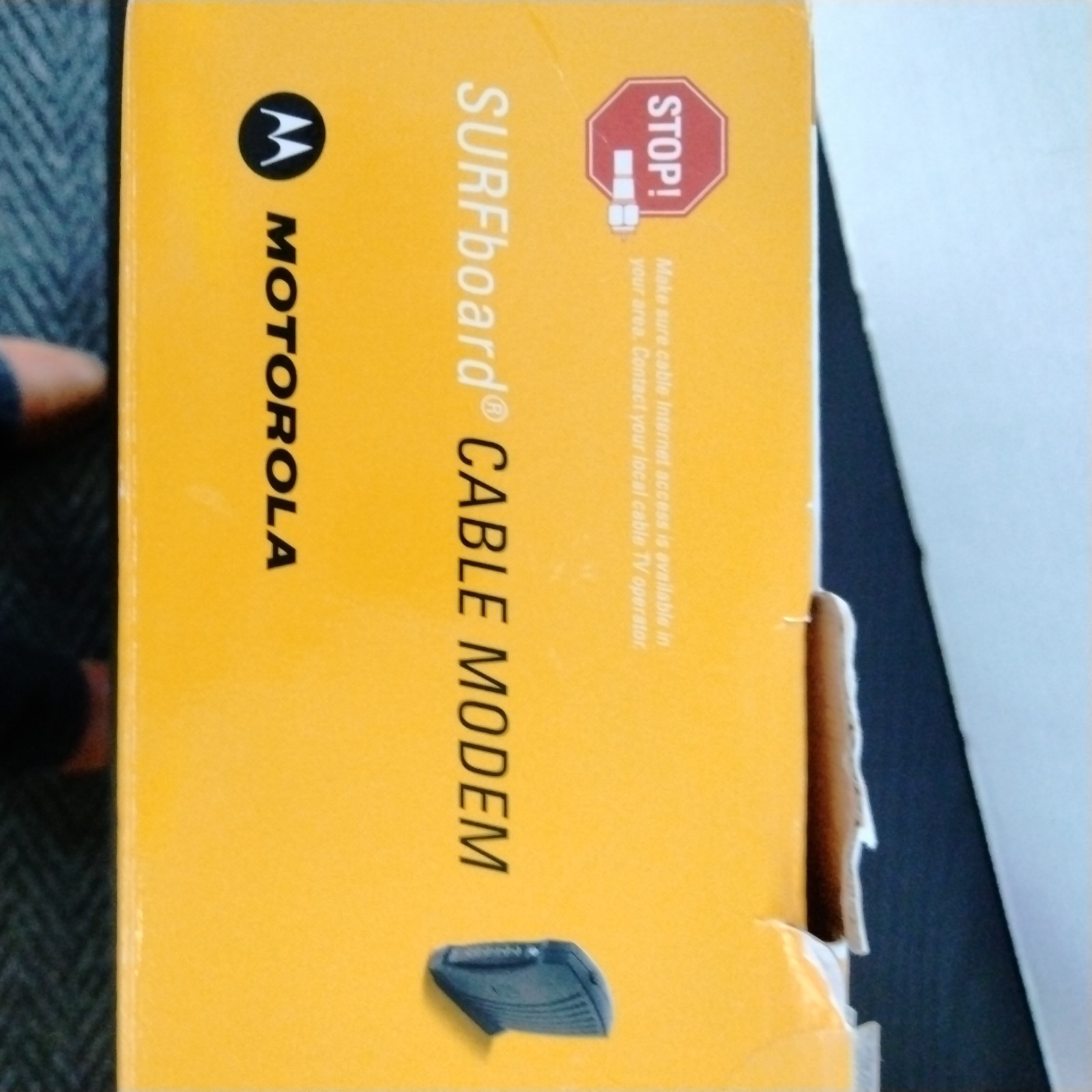 MOTOROLA Surfboard CABLE MODEM Model SB5100