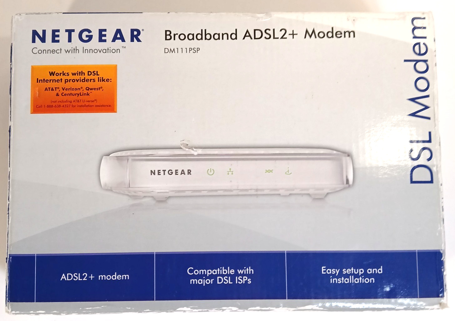 NETGEAR Broadband ADSL2 + DSL Modem