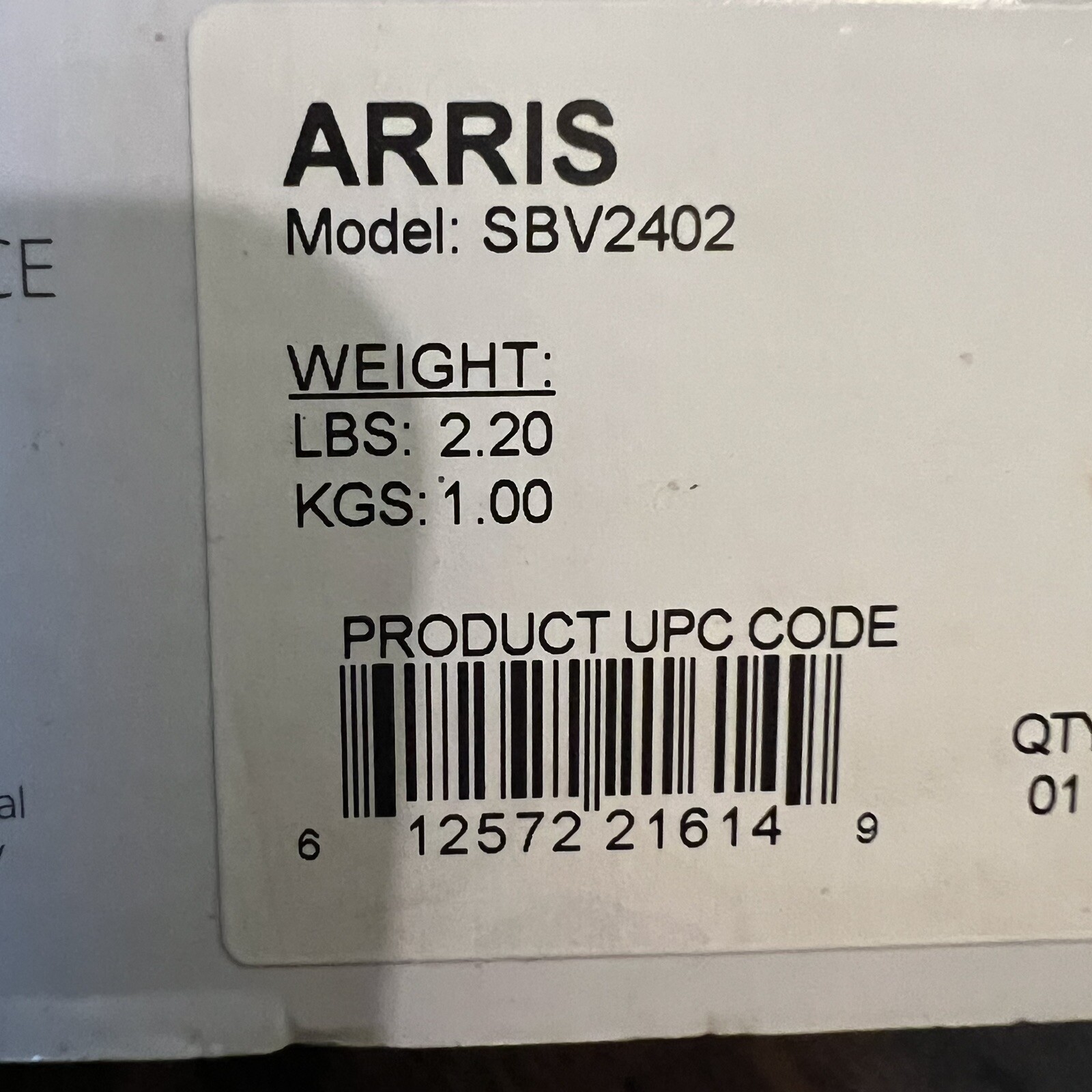 ARRIS SURFboard SBV2402 DOCSIS 3.0 Cable Modem Comcast Xfinity Internet & Voice