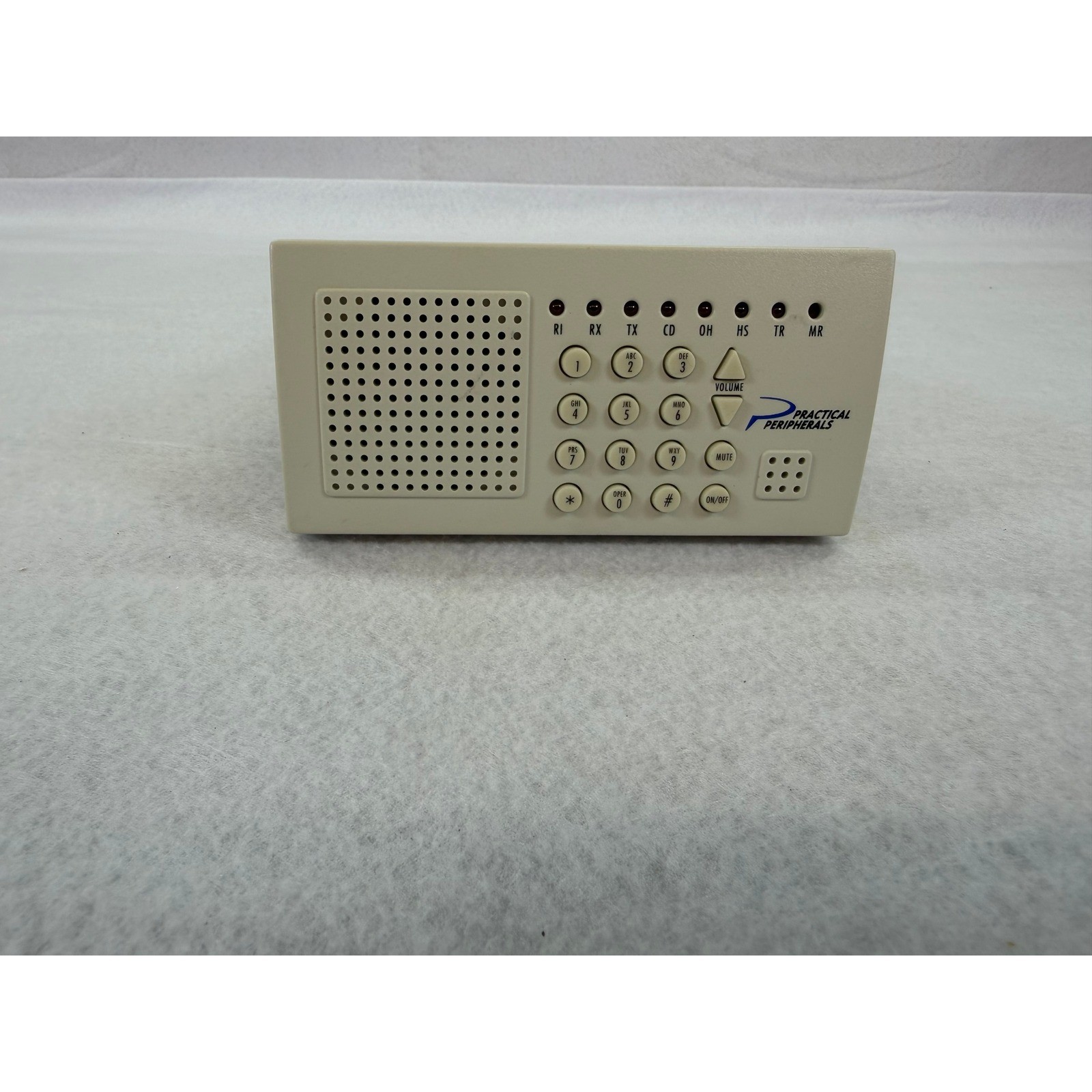 Practical Peripherals PM336 5698US External Modem Vintage Beige Desktop Network
