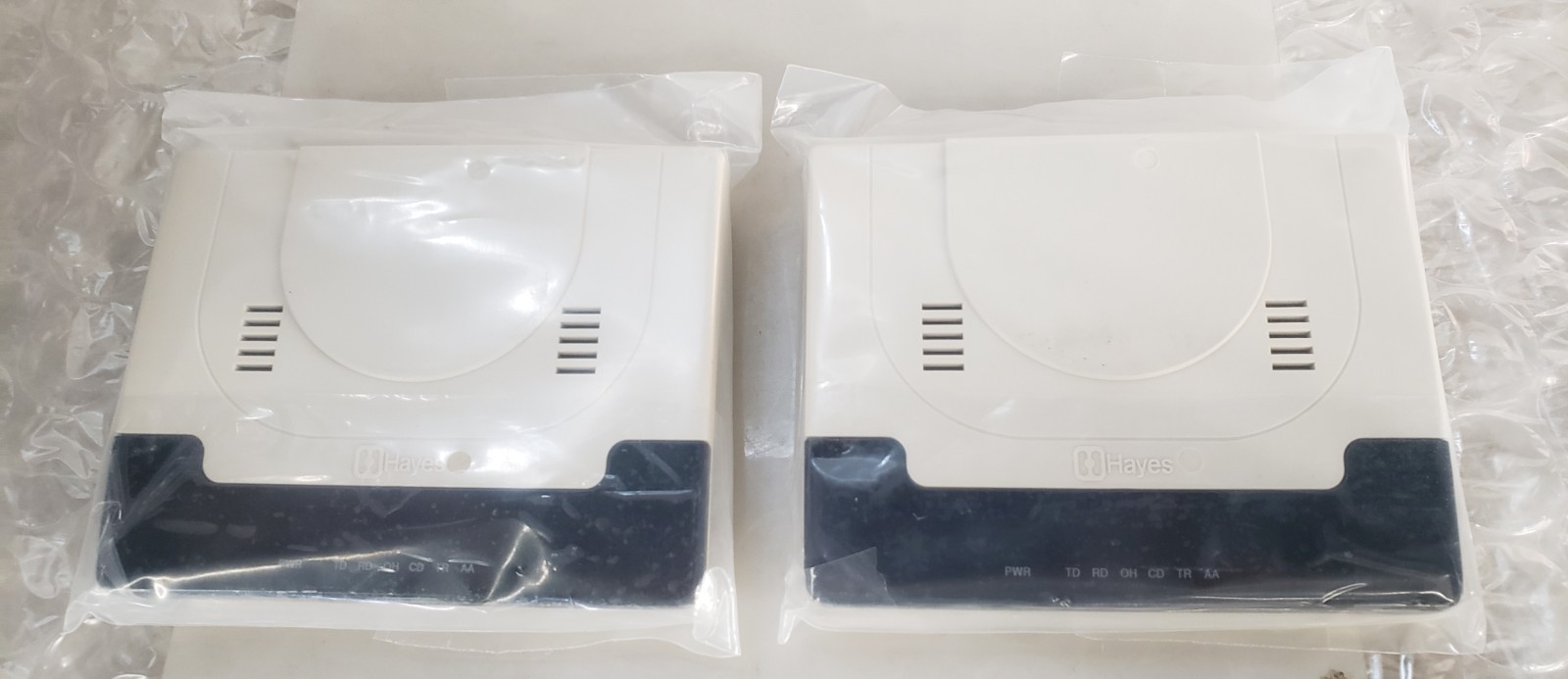 Pair of Hayes Accura V.92 series 0269 External FaxModem NO AC NEW *OUT OF BOX*