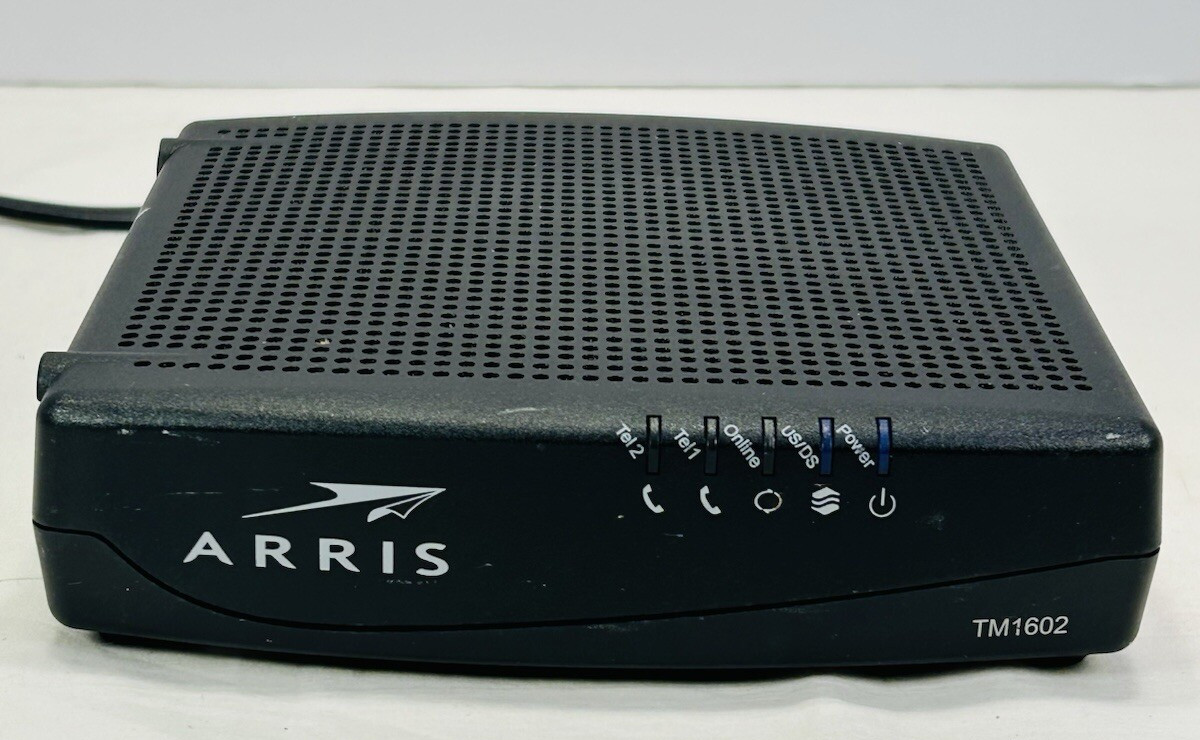 ARRIS Touchstone TM1602 D3.0 2015-2017 NOT TESTED PARTS ONLY