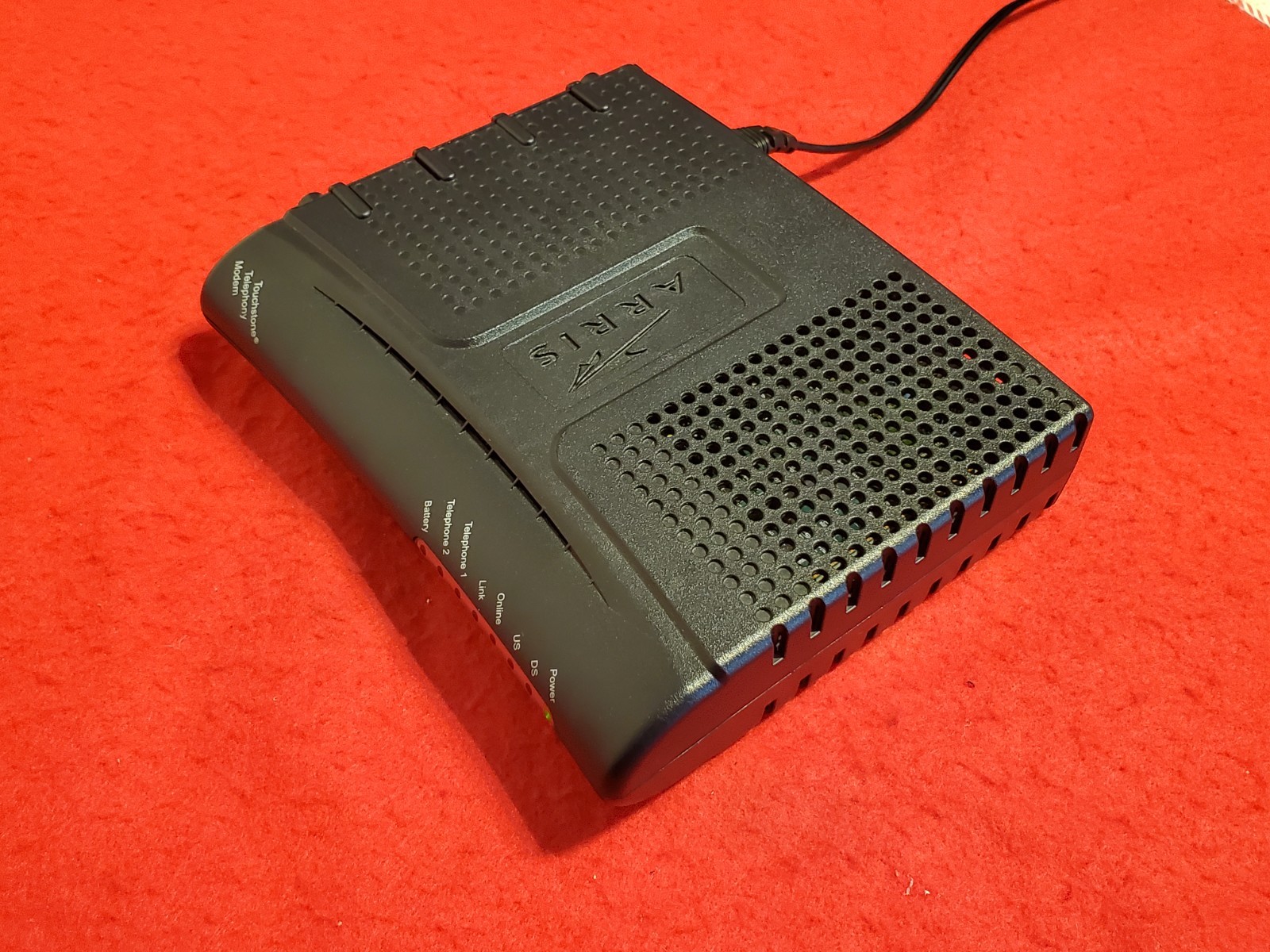 Arris Cable Modem Model TM602G/115. – Mint Clean Perfect Performer A+