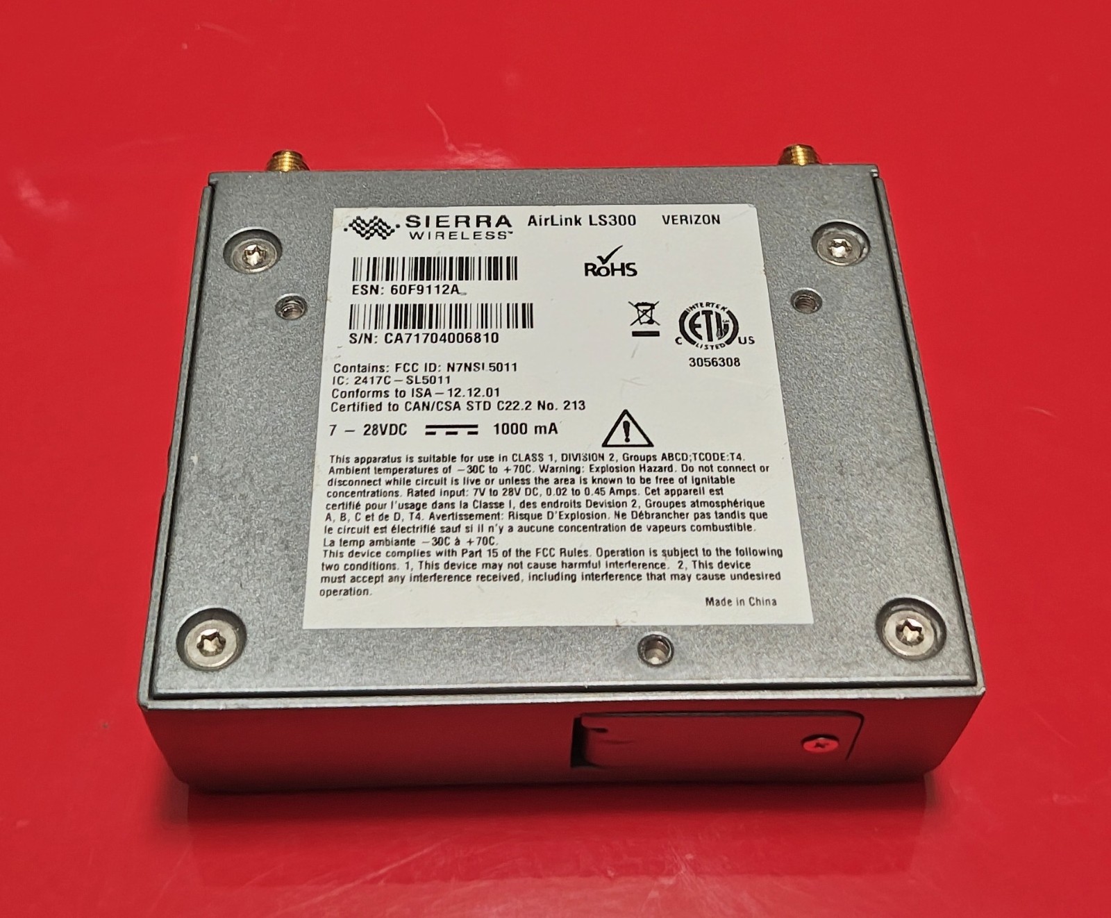 Sierra Wireless AirLink LS300…AT&T