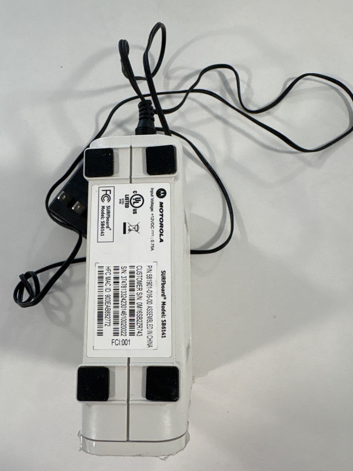 ARRIS SURFboard SB6141 Docsis 3.0 Cable Modem