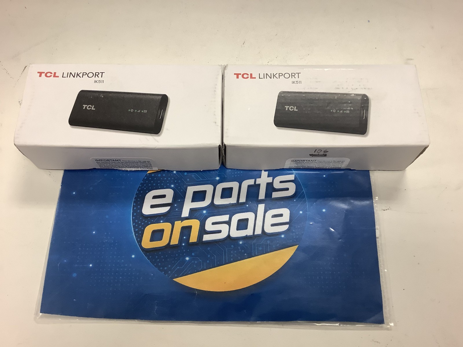 (Lot of 2) TCL Linkport IK511 USB Wi-Fi Hotspot Modem (IK511-MAIN-HT-A10) L-E3D