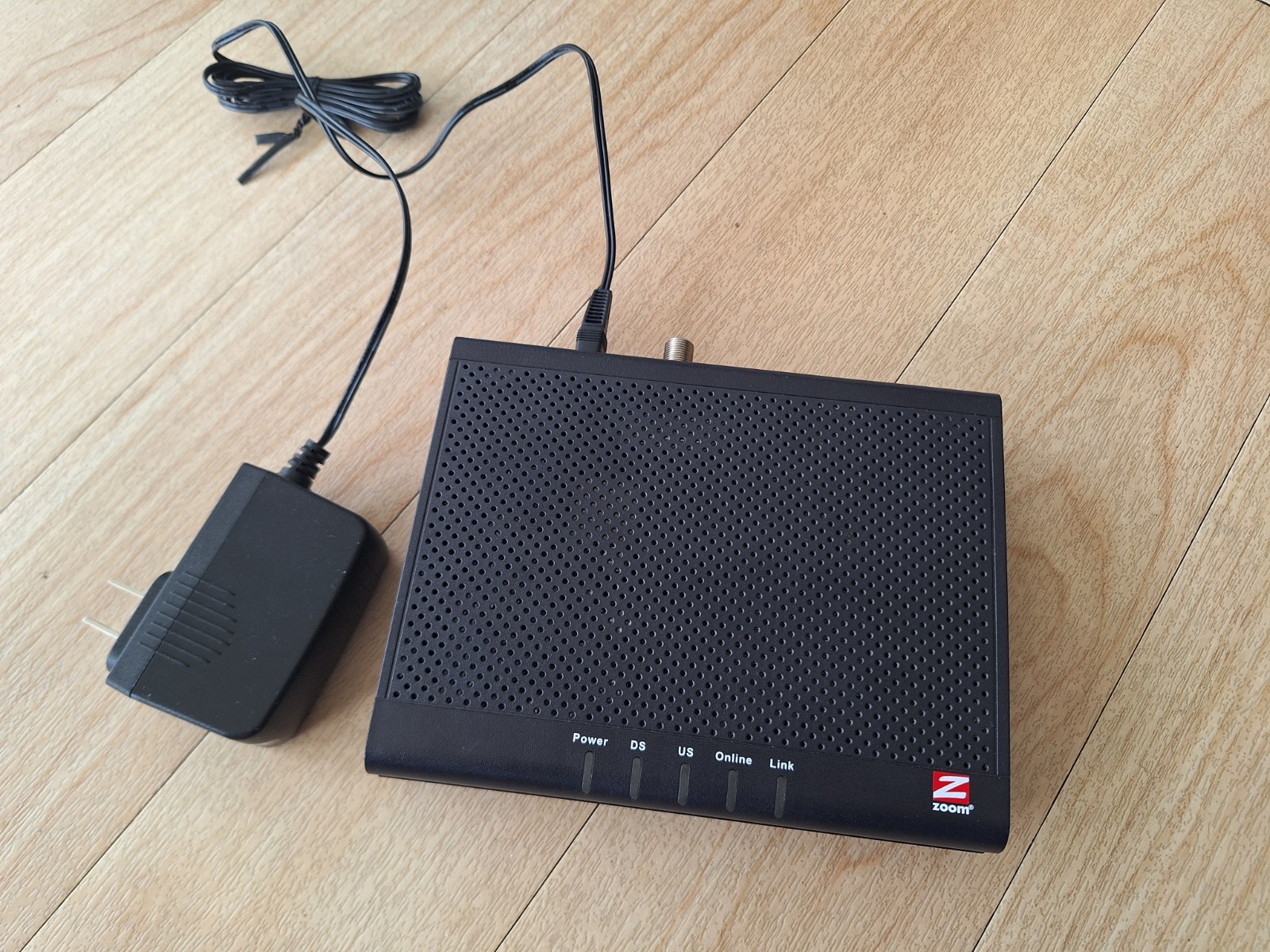 ZOOM CABLE MODEM 3.0 MODEL 5341J SERIES 1094 TESTED
