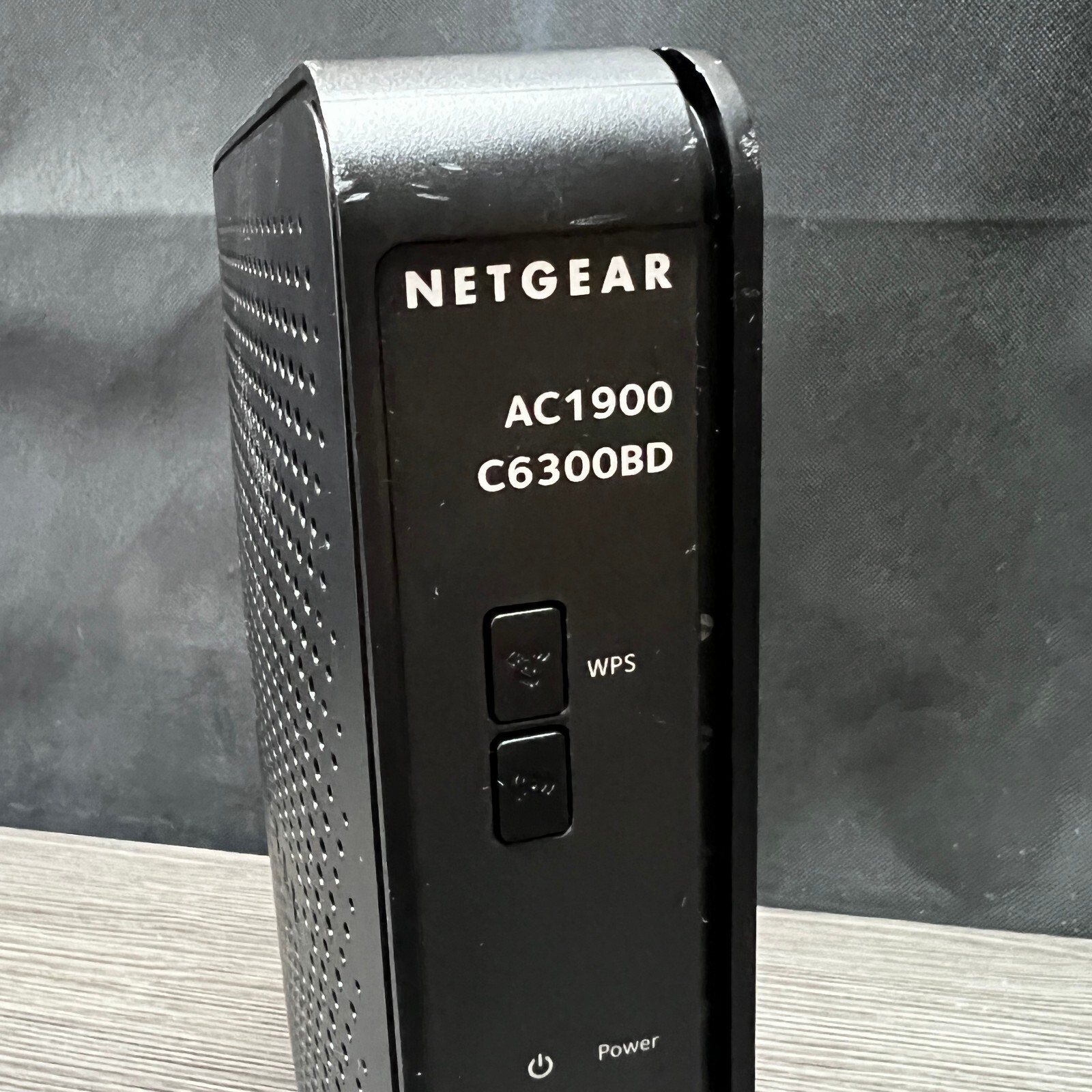 NETGEAR C6300BD AC1900 DOCSIS 3.0 Cable Modem and WiFi Router Used Working