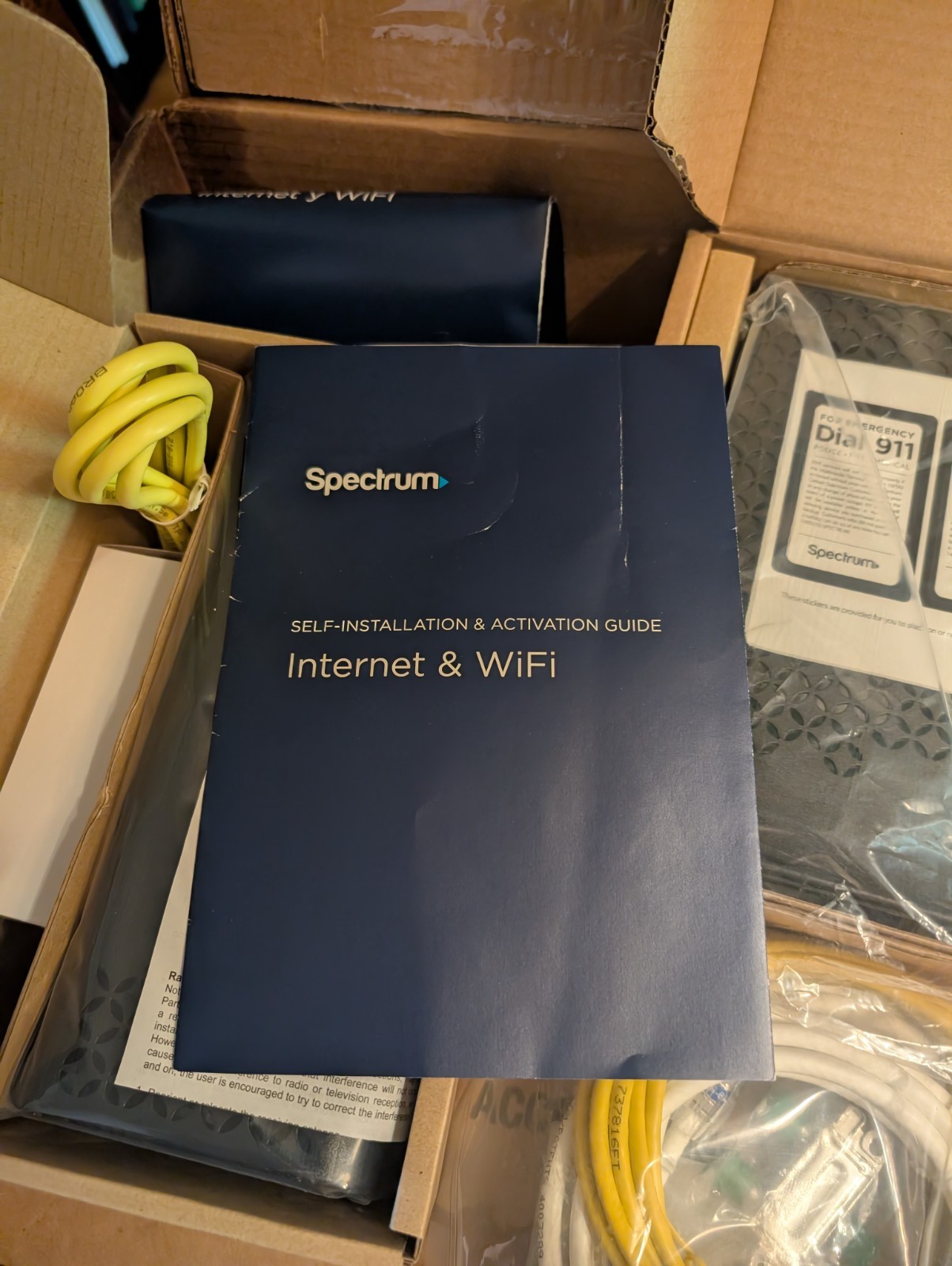 Spectrum Router Sac2v2s & Modem EN2251 DOCSIS 3.1 eMTA 2.5G New