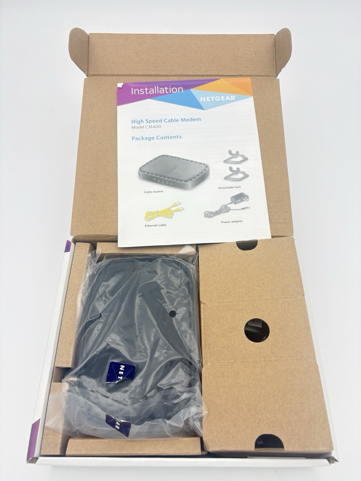 Netgear DOCSIS 30 (CM400-100NAS) 340 Mbps