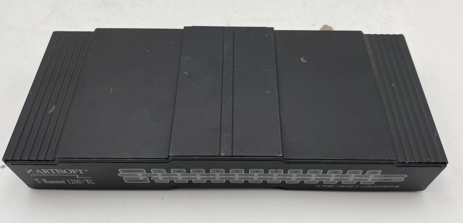 ARTISOFT T-RUNNER 1200/TC 12 PORT MODEM – NO POWER ADAPTER