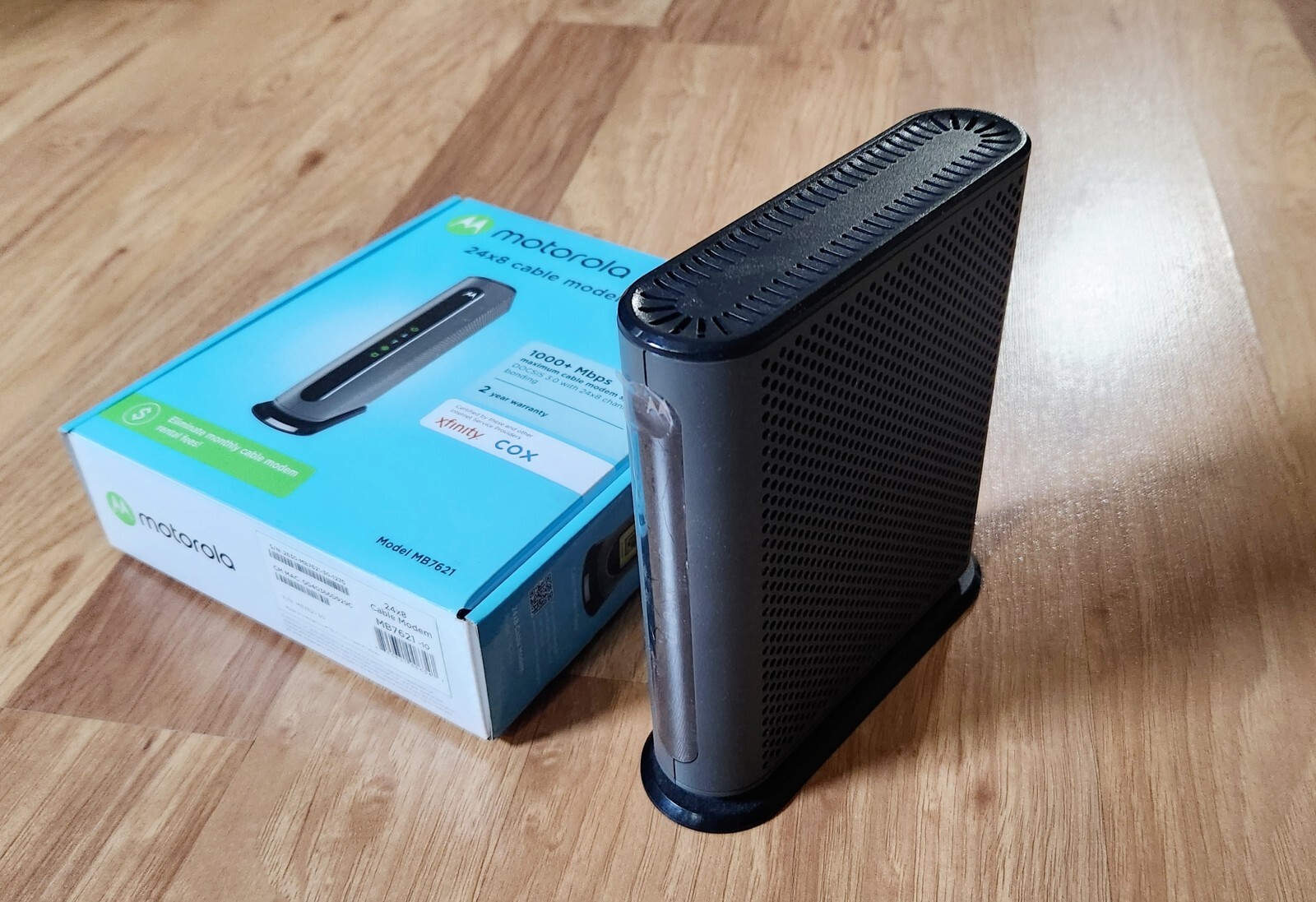 Motorola MB7621-10 1000 Mbps Modem DOCSIS 3.0