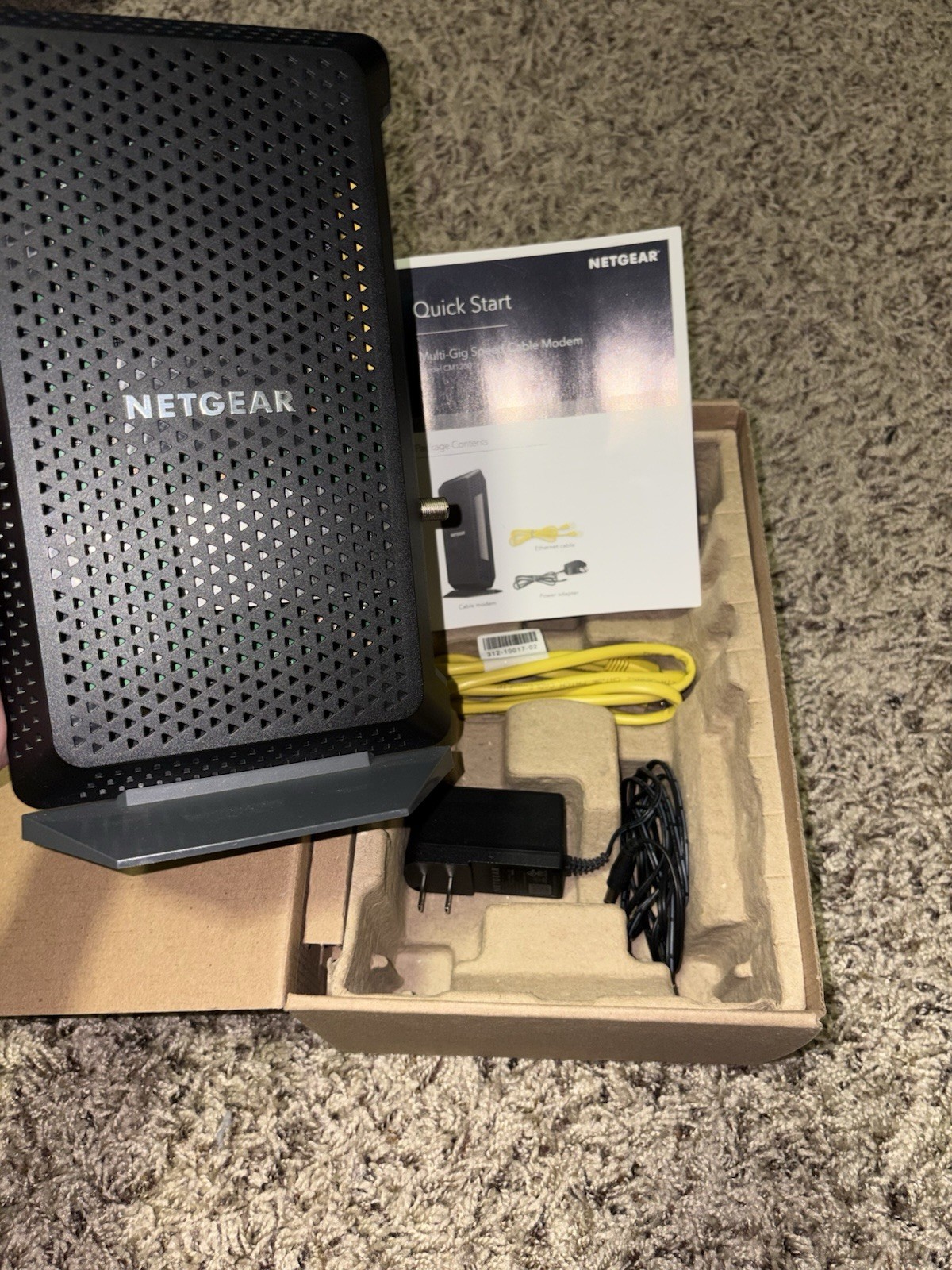 Netgear Nighthawk CM1200-100NAS DOCSIS 3.1 Cable Modem