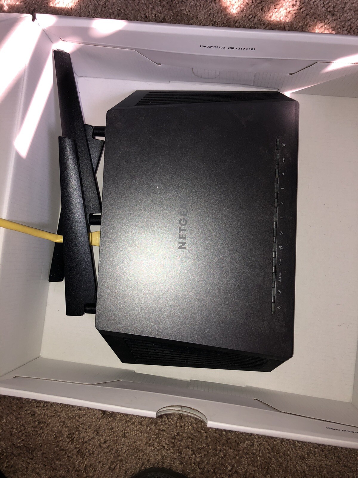 Nighthawk. AC1900 Smart WiFi Router. Model R7000.