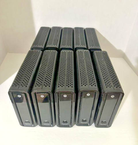 Lot of 10 Motorola SURFboard Wireless Cable Modems/Routers SBG6580 300 Mbps