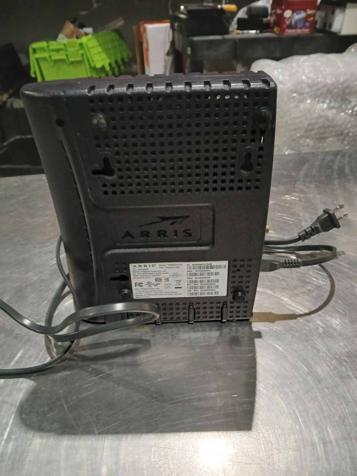 ARRIS TM602G/115 Telephony Modem GOOD