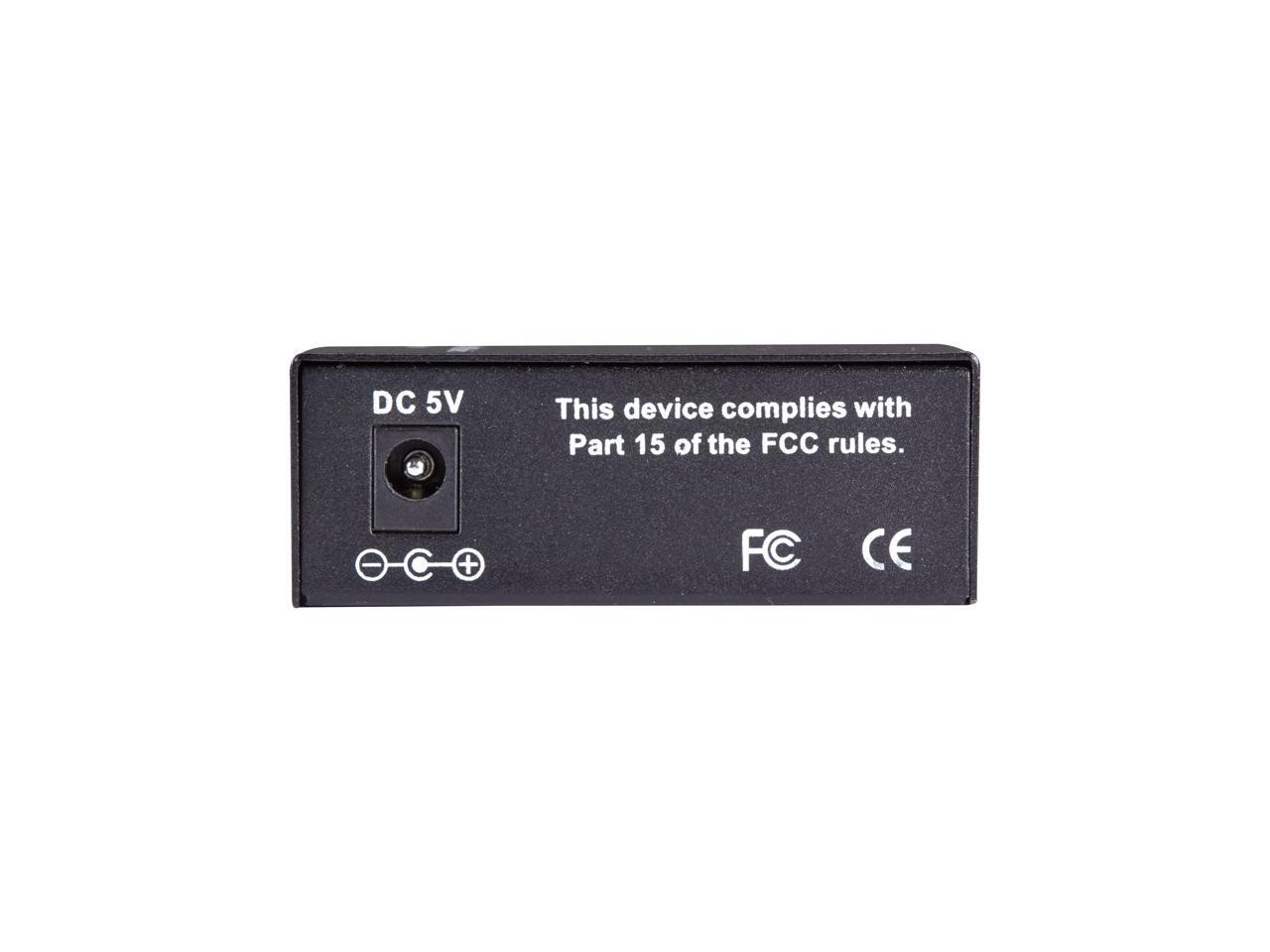 Black Box Pure Networking Gigabit Ethernet (1000-Mbps) Media Converter –