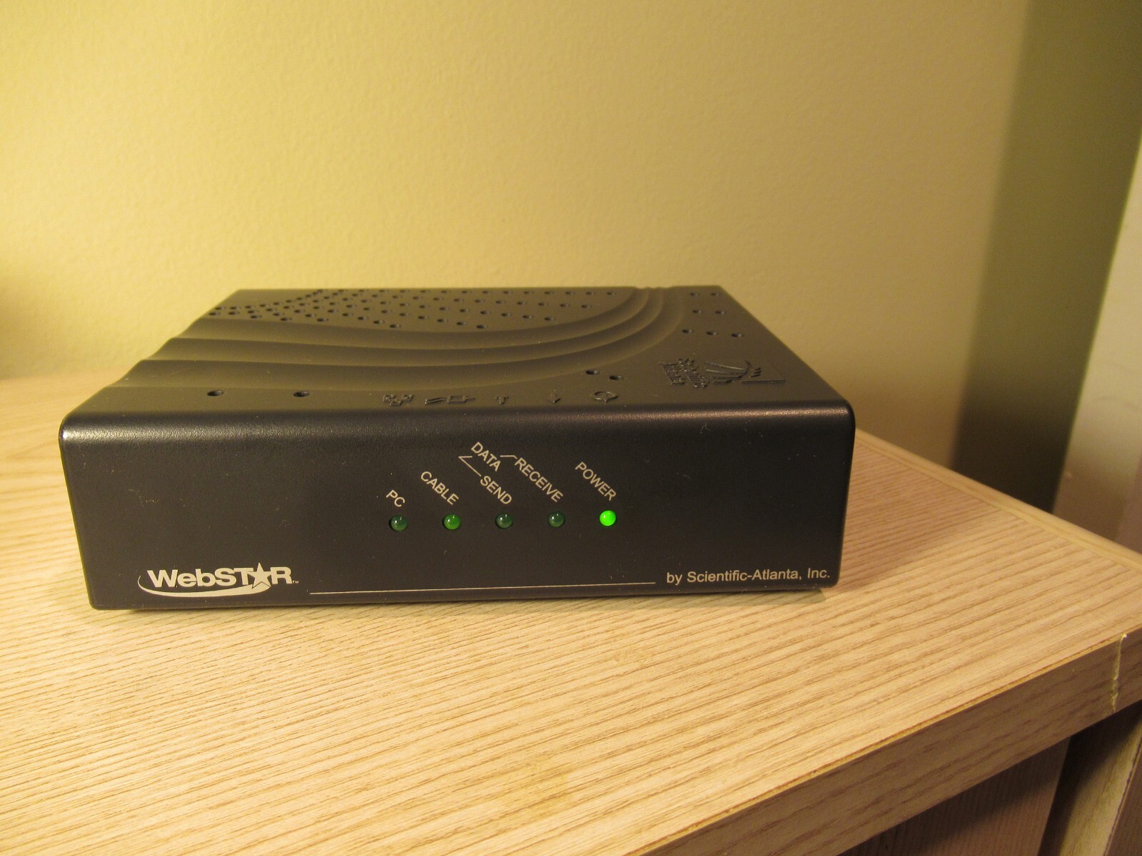 WEBSTAR CABLE MODEM DPC2100 SERIES BY SCIENTIFIC ATLANTA, INC.