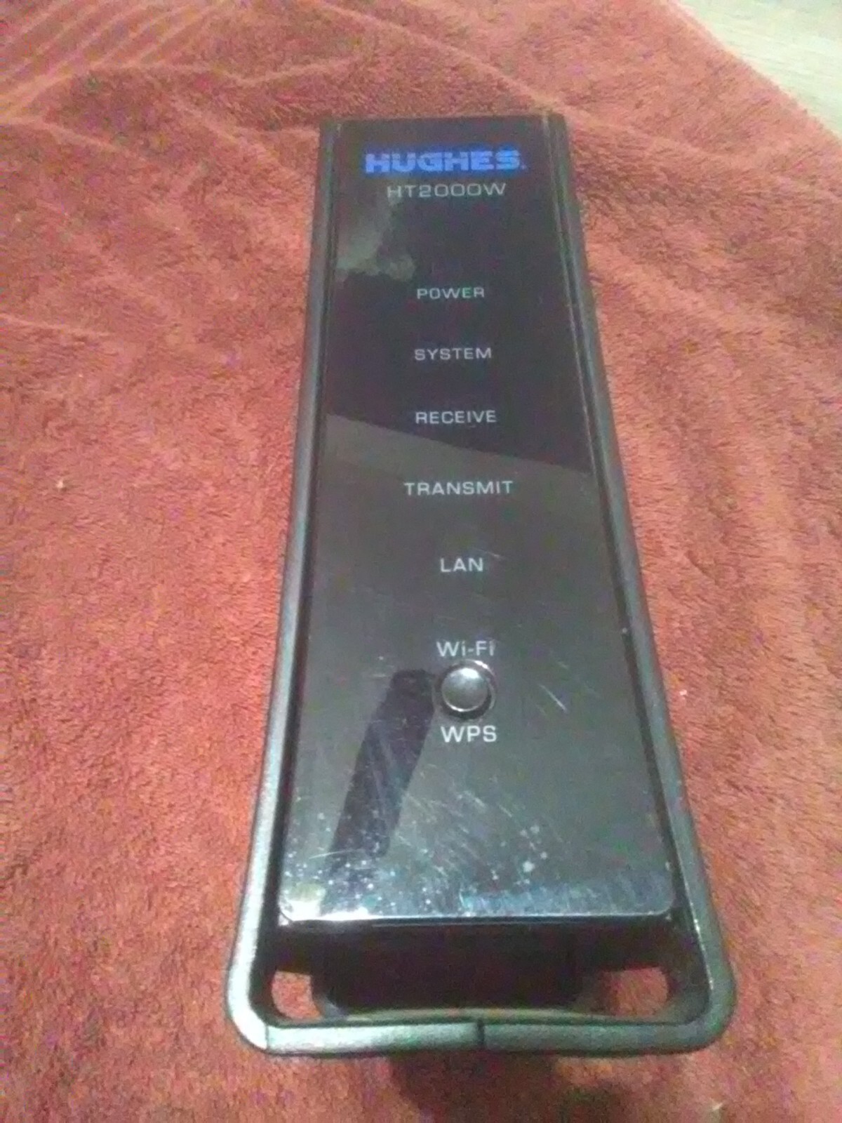 HughesNet HT2000W Black Satellite Dual Band 2.4Ghz-5Ghz Internet Modem Router