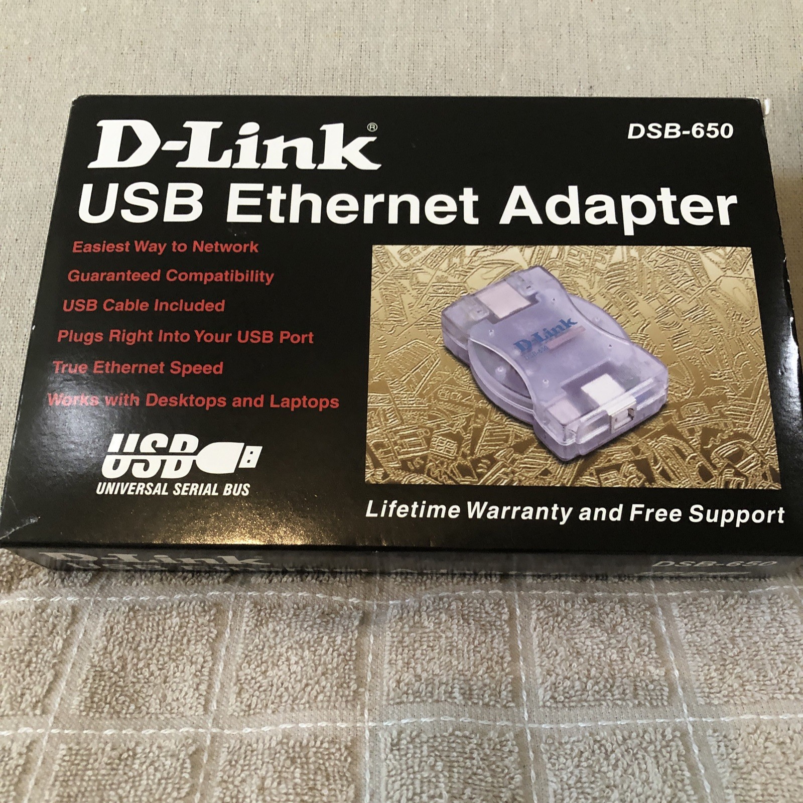 D-Link DSB-650 USB Ethernet Adapter