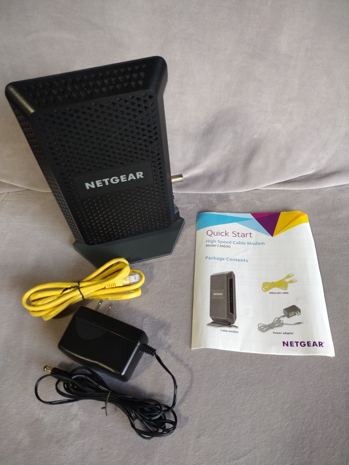 NETGEAR CM600 960Mbps DOCSIS 3.0 Cable Modem