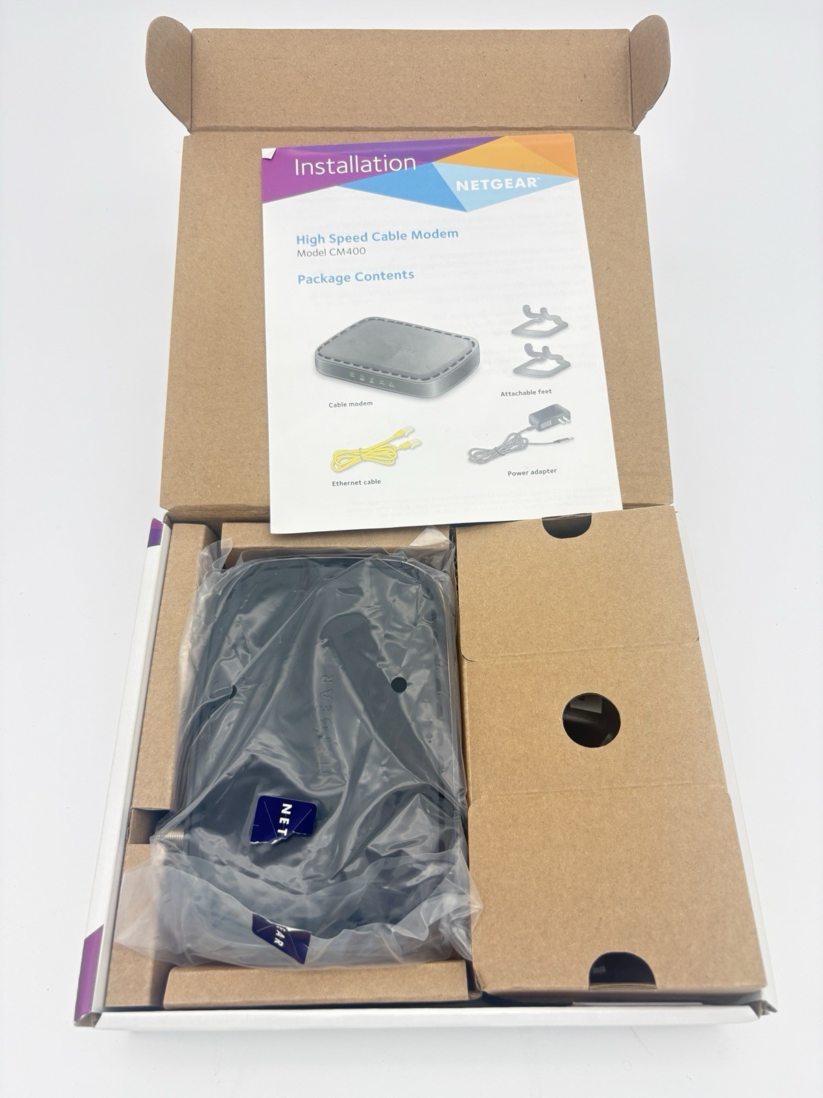 Netgear DOCSIS 30 (CM400-100NAS) 340 Mbps
