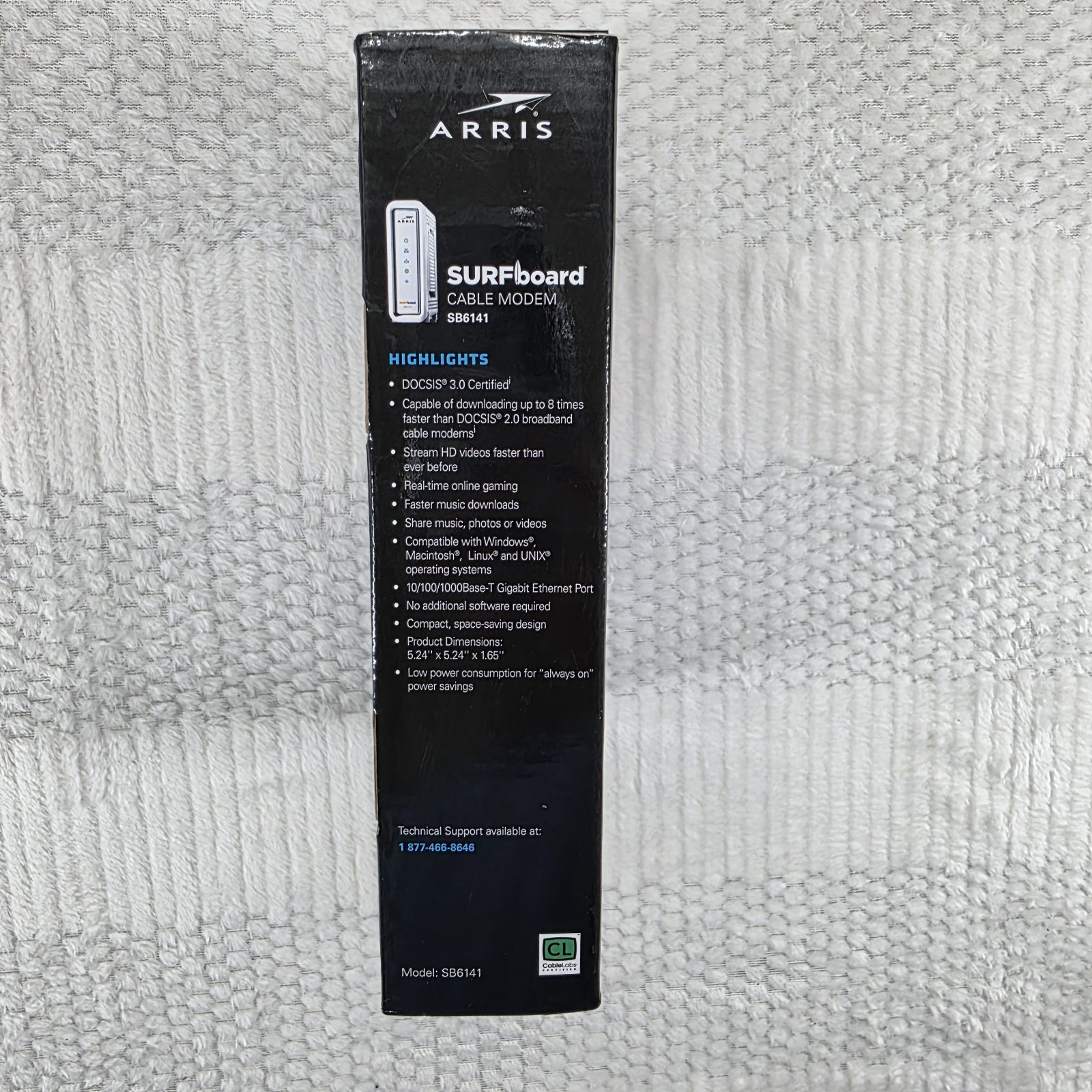 ARRIS Motorola Surfboard SB6141 DOCSIS 3.0 Cable Modem New Open Box