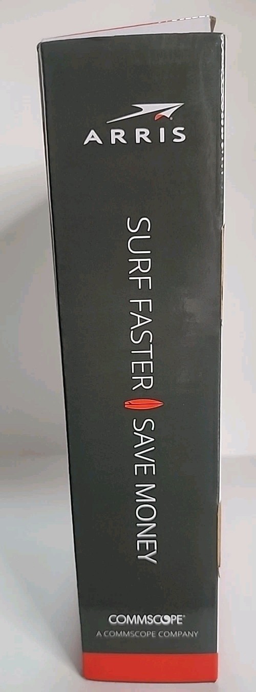 ARRIS SURFboard SB6190 DOCSIS 3.0 32 x 8 Gigabit Cable Modem White (BT3)