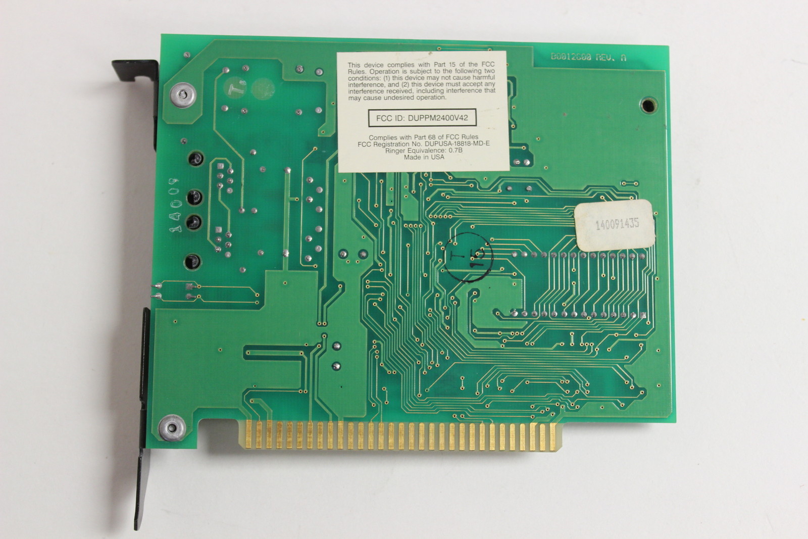 PRACTICAL PERIPHERALS PM2400 V.42 2400 ISA INTERNAL MODEM