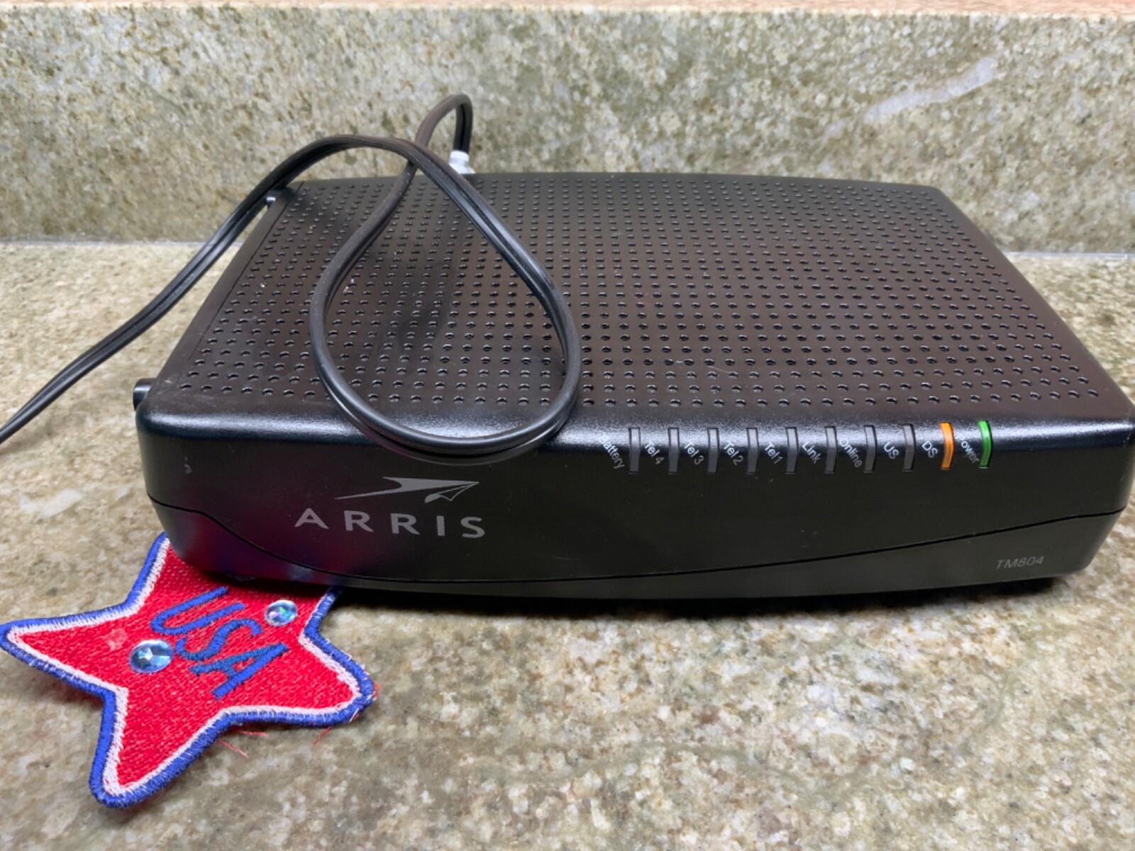 ARRIS Black Touchstone TM804G/CT Telephony Cable Modem TM04DHD805