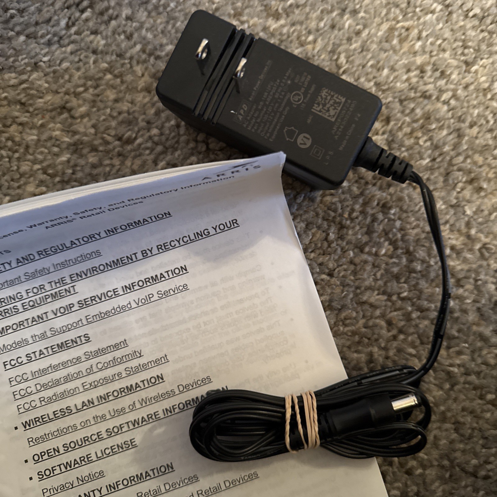 ARRIS Surfboard Sb8200 Gigabit Modem ~ Tested And Works