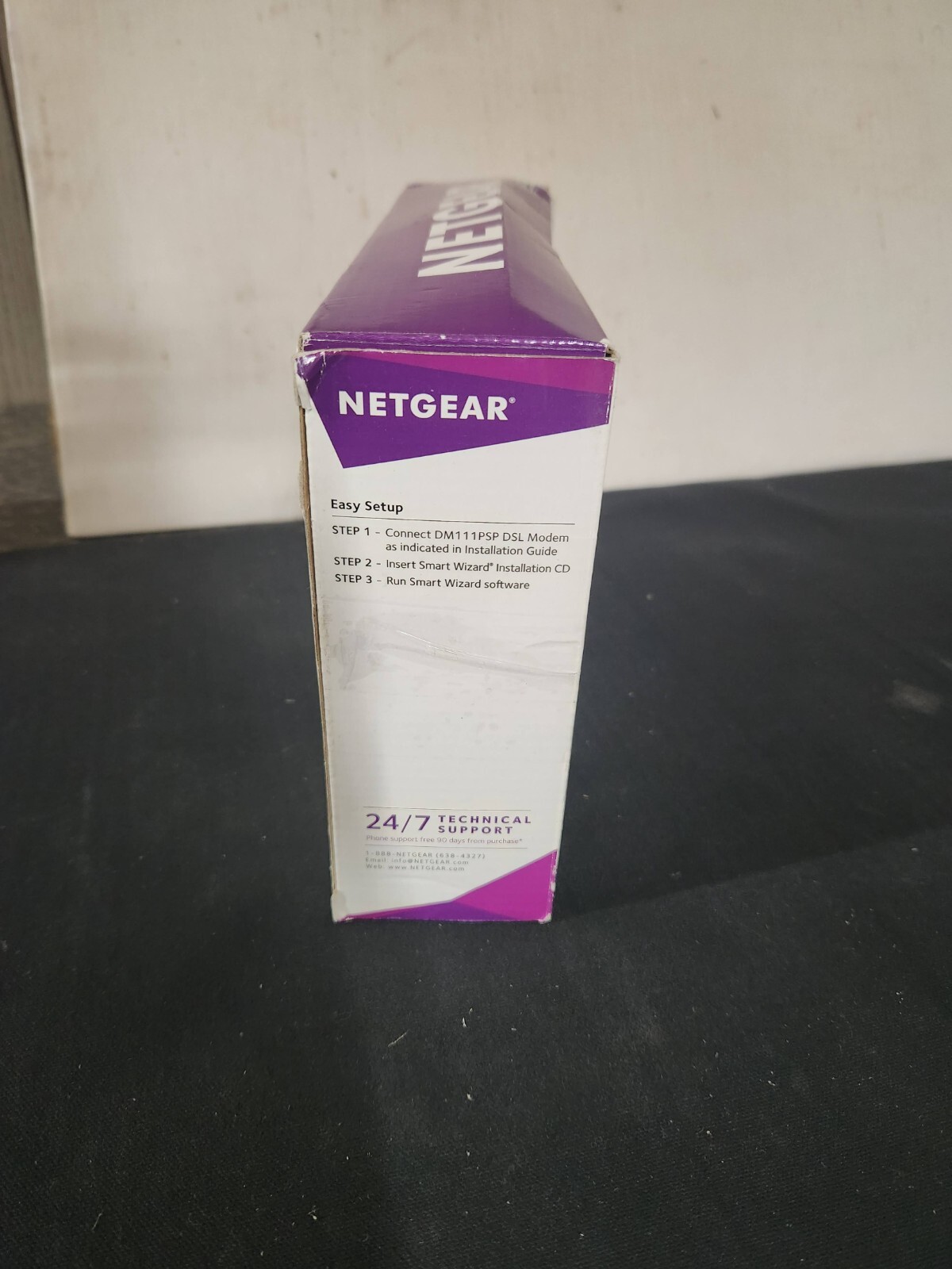 Netgear Broadband ADSL2 + Modem DSL DM111PSP White