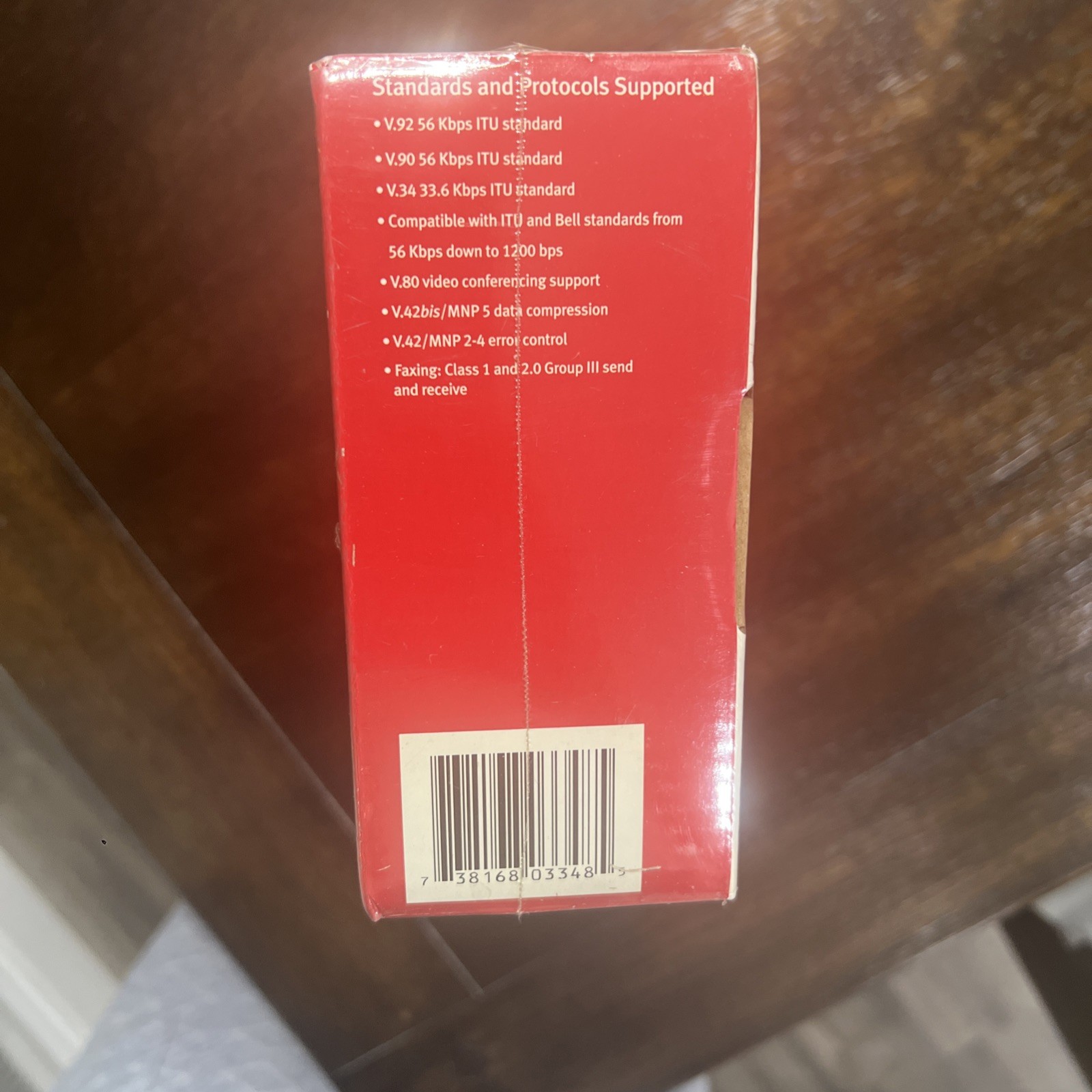 USRobotics 56K V.92/V.90 Dial-Up Faxmodem (USR5686E)