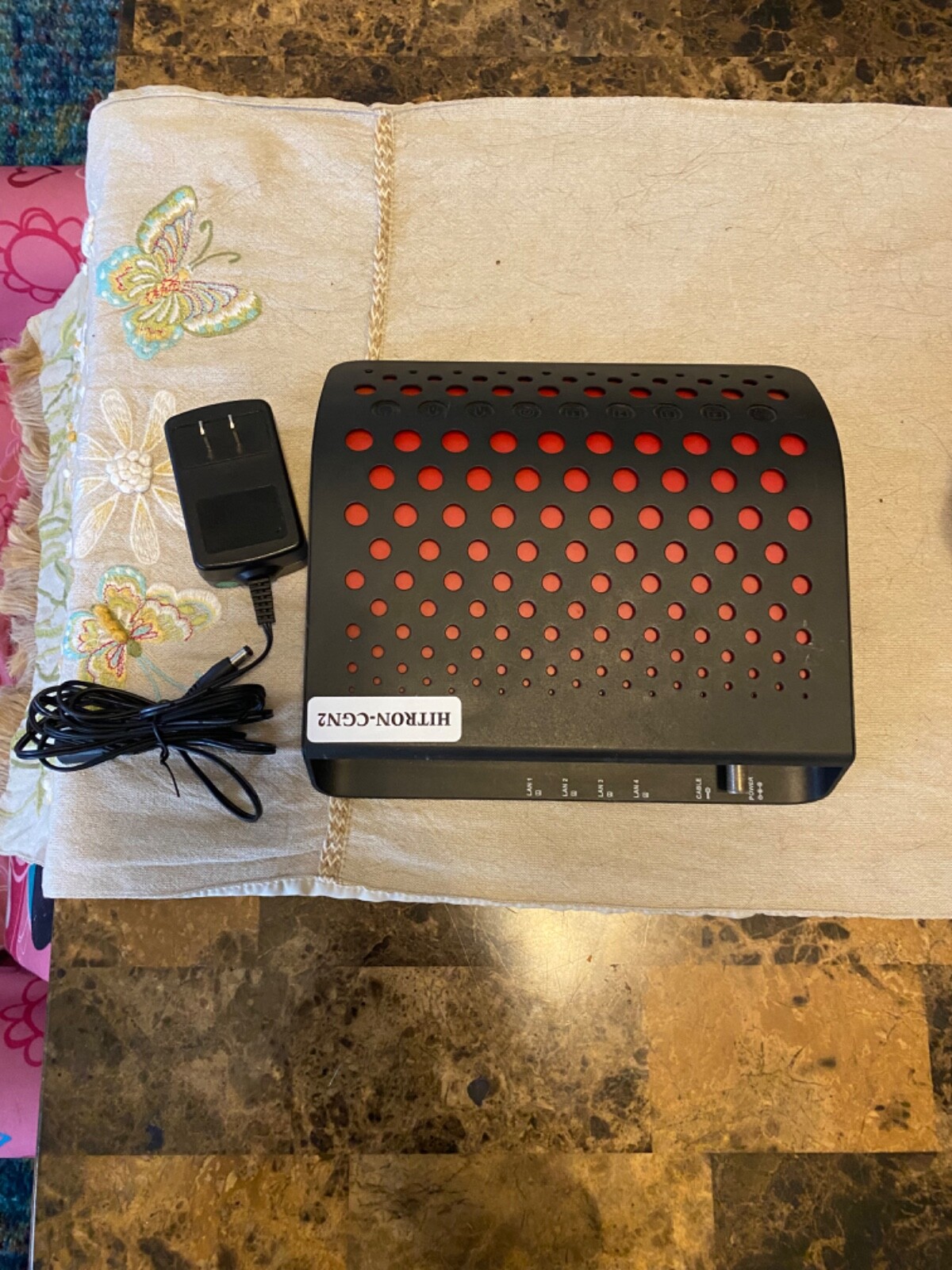Hitron Modem CGN2-ROG with POWER SUPPLY ONLY