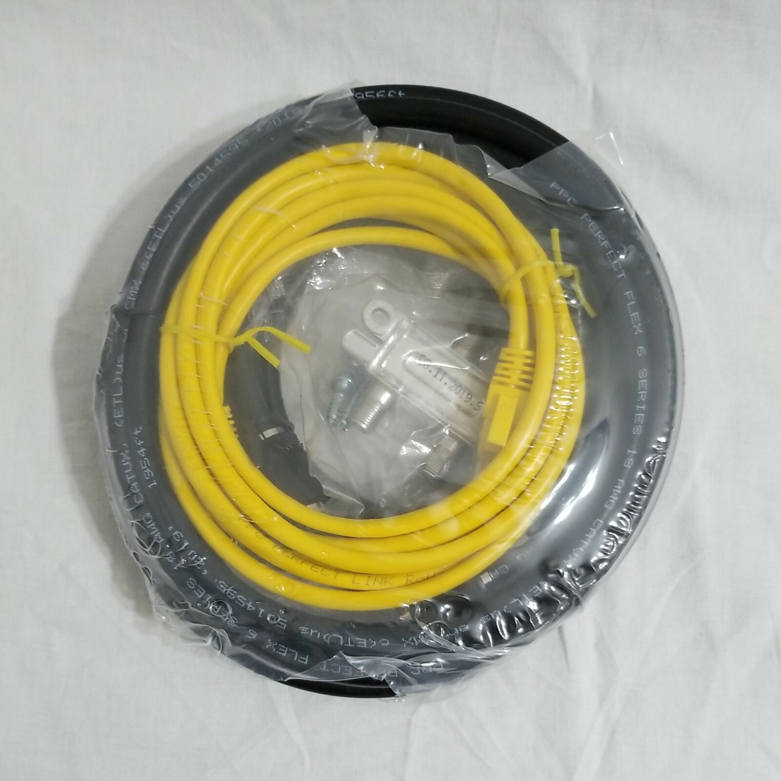PPC HSD KIT Coax Jumpers, Cat 5e Jumper 2-Way Splitter Pack CH-SIK-DATA-02