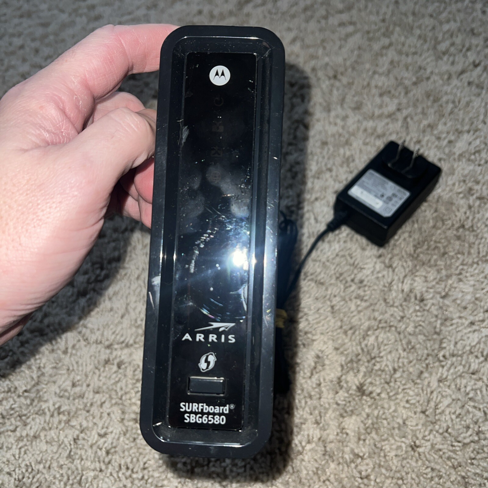 4C ARRIS SURFboard SBG6580-2 DOCSIS 3.0 Cable Modem/ Wi-Fi N600 N300 2.4Ghz N300