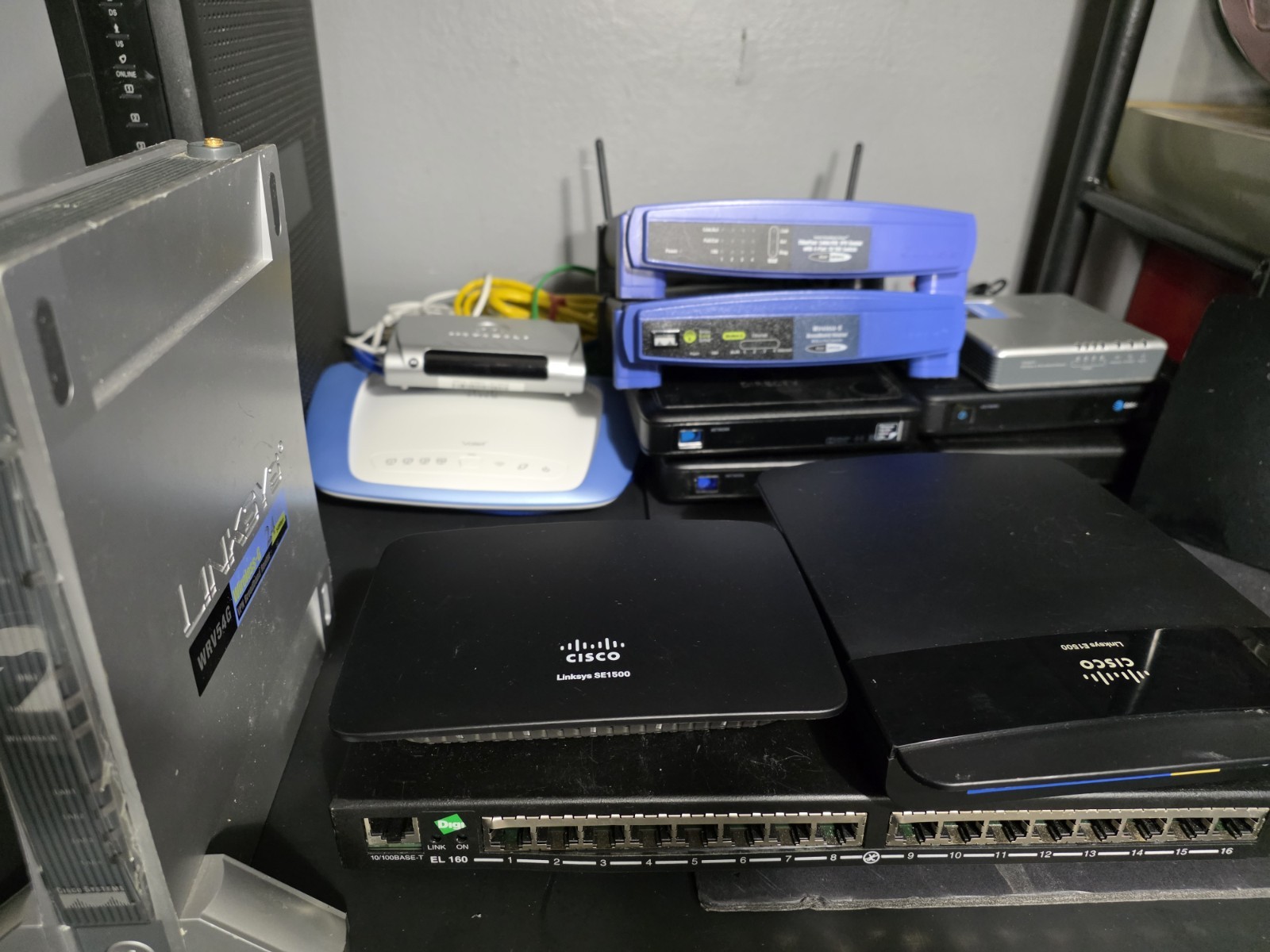 Bundle of used Modems, Routers, Etc Extra Equipment -Free Shipping
