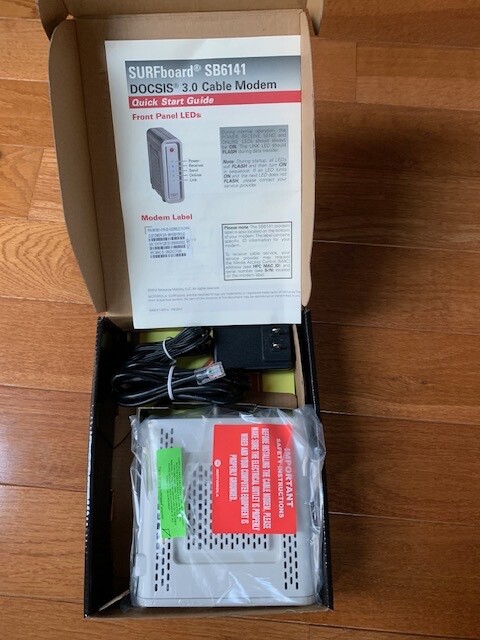 MOTOROLA SURFboard eXtreme Cable Modem