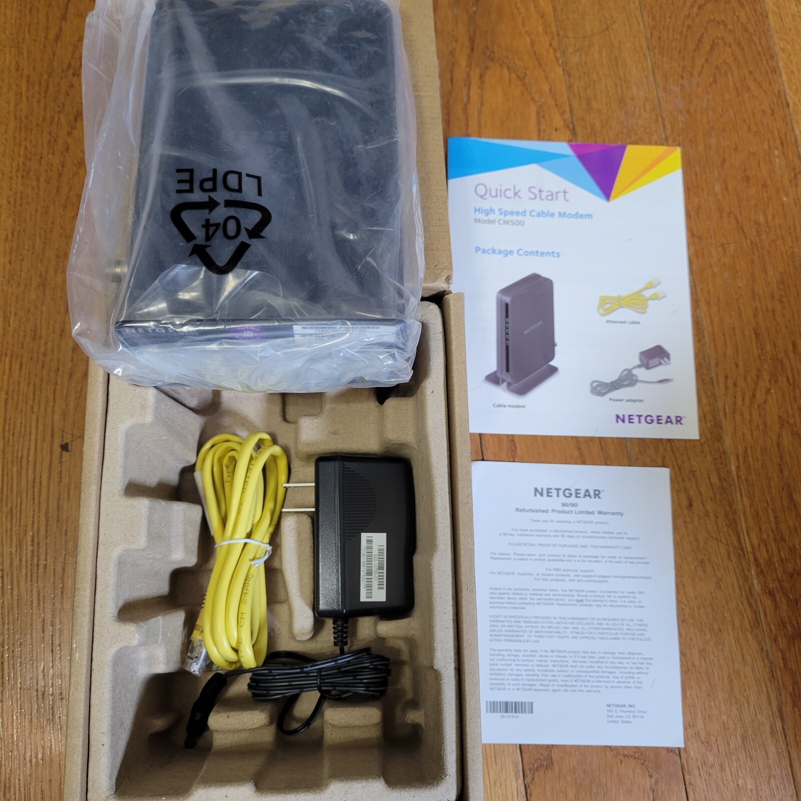 NETGEAR CM500 680 Mbps High Speed Cable Modem Refurbished
