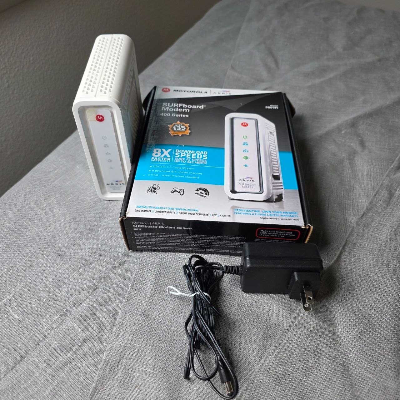 NEW Motorola Arris Surfboard Modem 400 Series Model SB6141