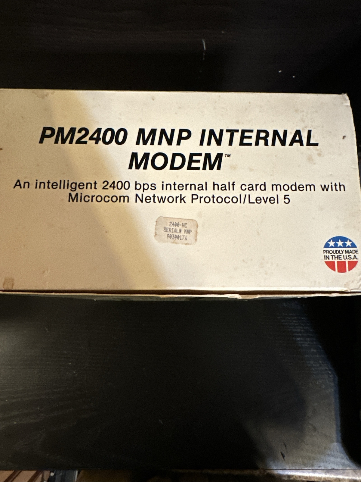 Practical Peripherals 2400 Practical Modem Internal Half Card Microcom Level 5