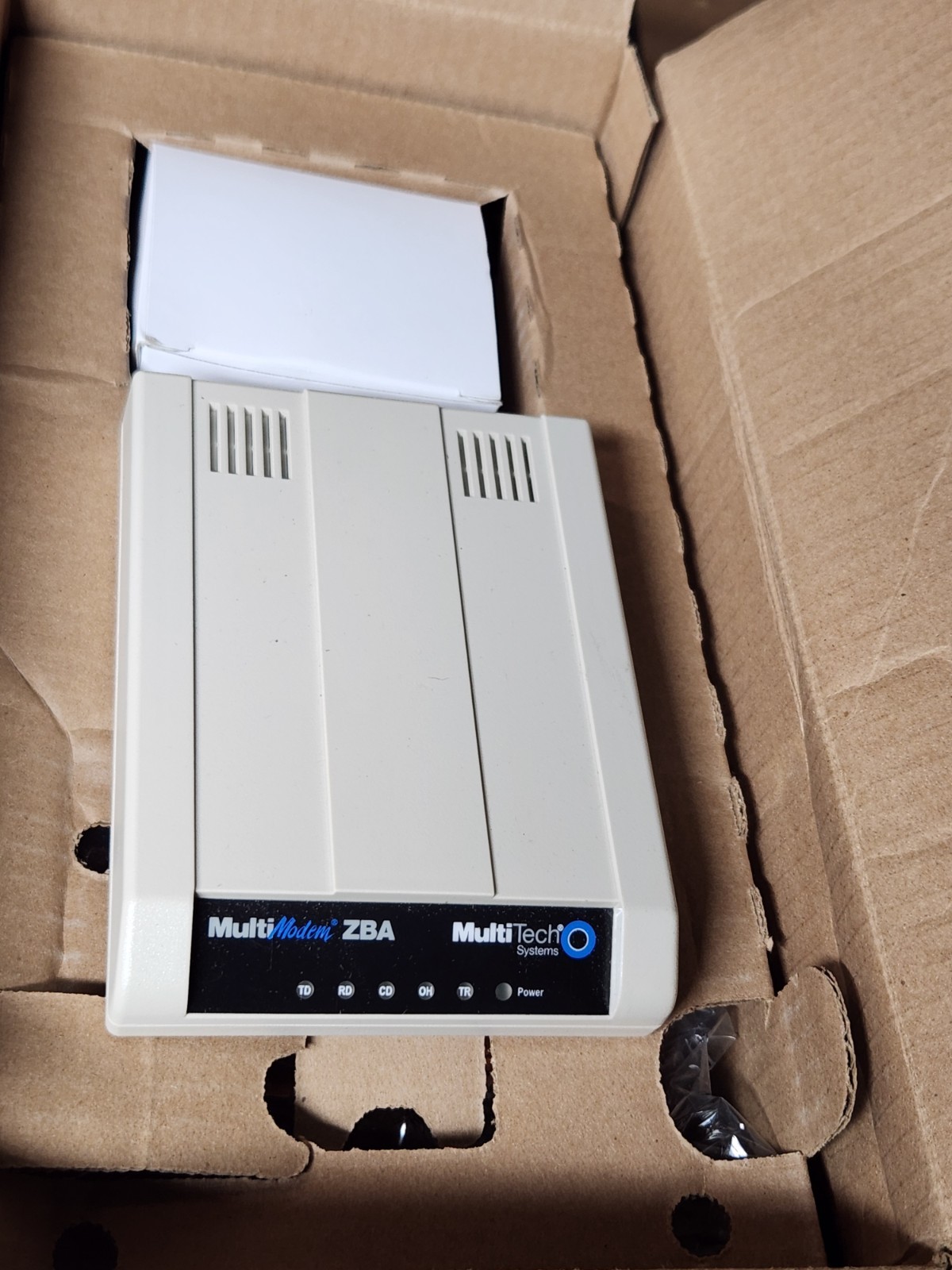 Multitech MT9234ZBA-NAM MultiModem ZBA V.92 Data/Fax World Modem New/Open Box