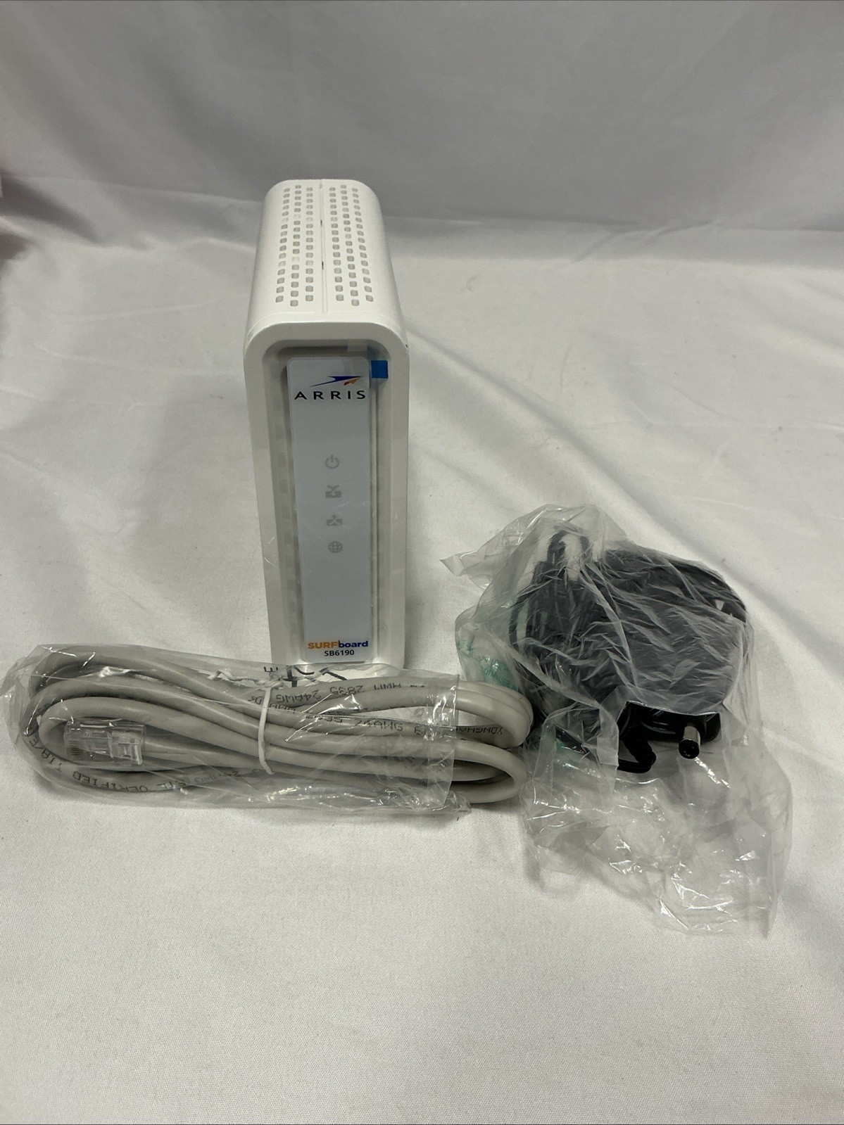 ARRIS Surfboard SB6190-RB DOCSIS 3.0 Cable Modem, White