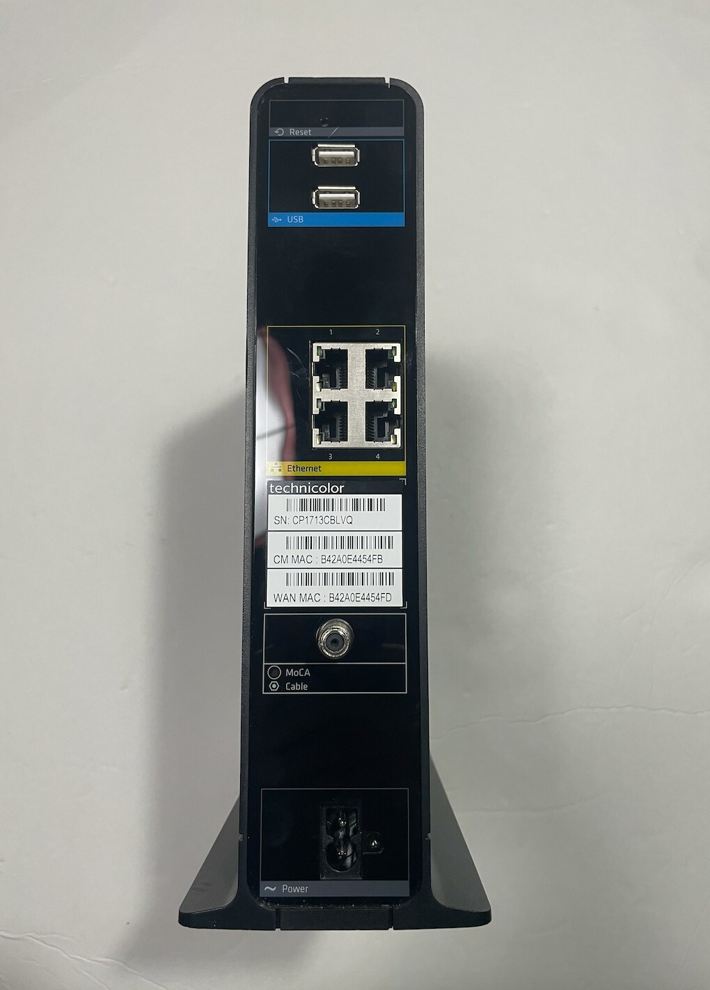 Spectrum Technicolor TC8715D Wireless Cable Modem/Router