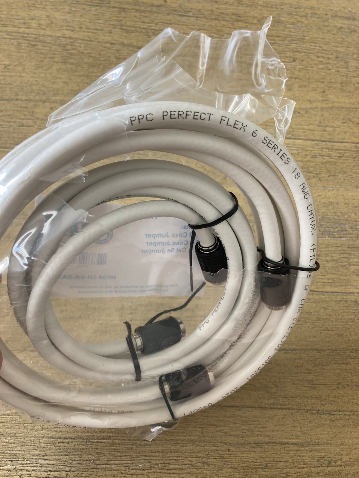 New ~ HSD Kit 7 ft Cat 5e & 6 ft & 12 ft CablCoax Jumper Cables New Quick Ship!