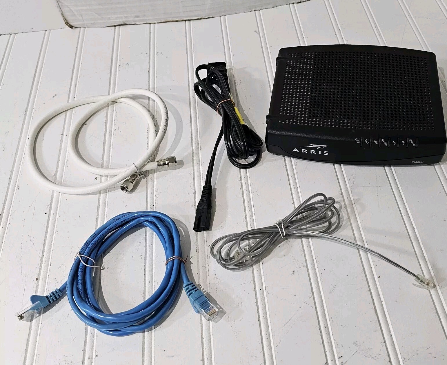 Arris TM822 Touchstone Docsis 3.0 Ultra-High Speed Modem 10/100/1000 Ethernet